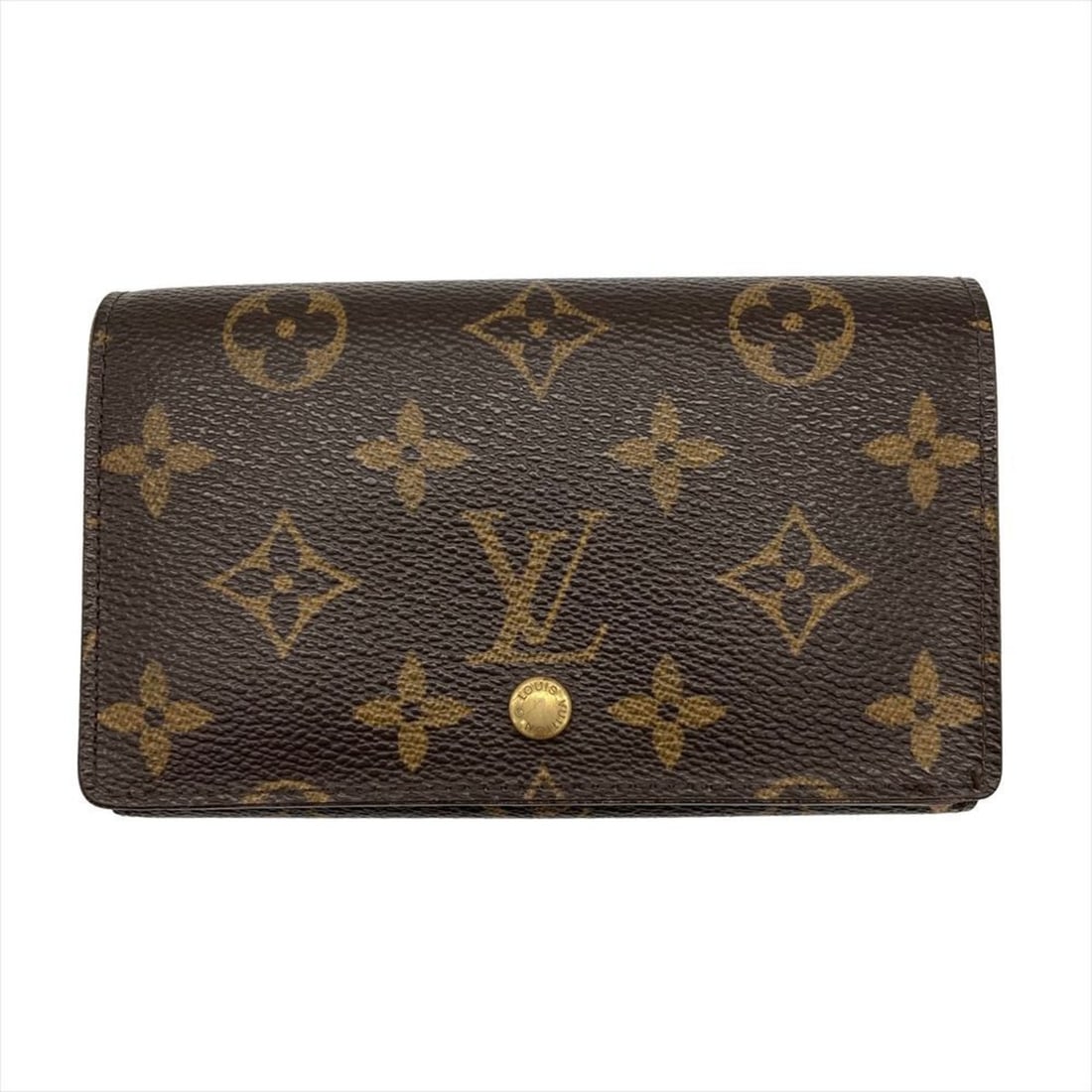 Louis Vuitton Porte Monnaie Bi-fold Wallet in Monogram Canvas, Brown, M61730, SP0024 (1 of 12)