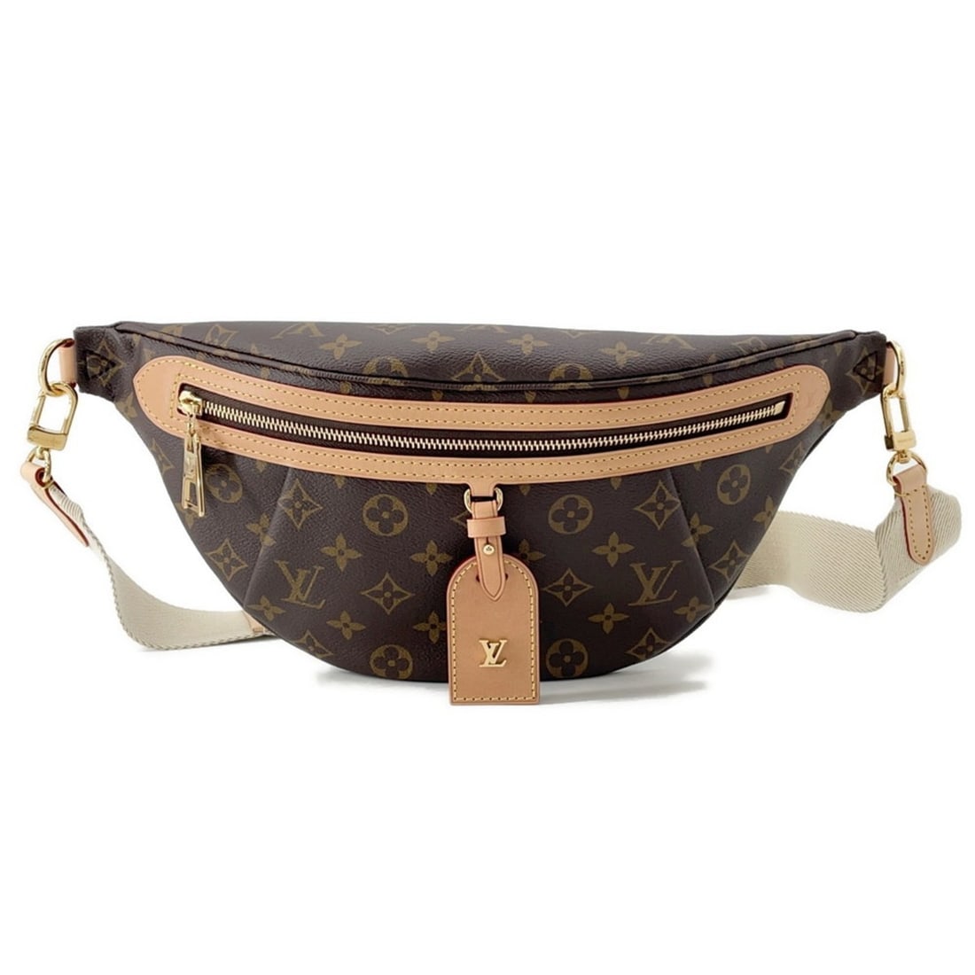 Louis Vuitton Monogram High Rise Body Bag M46784 LOUIS VUITTON Waist Pouch (1 of 11)
