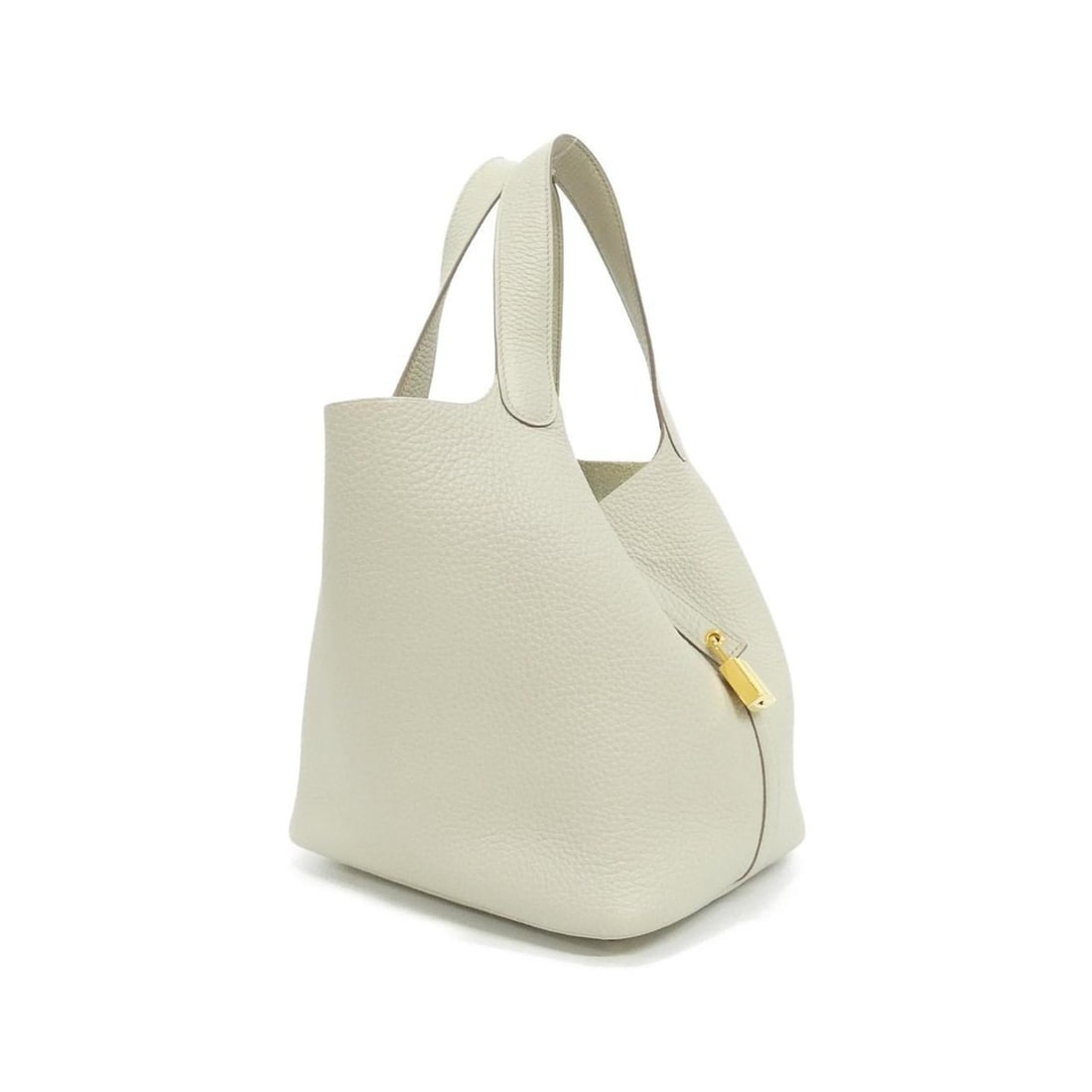 Hermes Hermès Picotin Lock MM 060991CC Handbag: --- Catalog ---Category: SizeSize (HxWxD): 23cm x 22cm x 18cm / 9.05'' x 8.66'' x 7.08''Category: DesignType: HandbagGender: Women,MenMaterial: Taurillon clemence leather Hardware Color: GoldCategory: