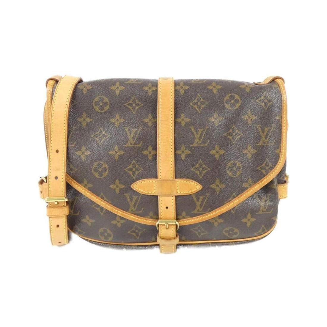 Louis Vuitton Monogram Saumur 30cm Shoulder Bag M42256 (1 of 10)