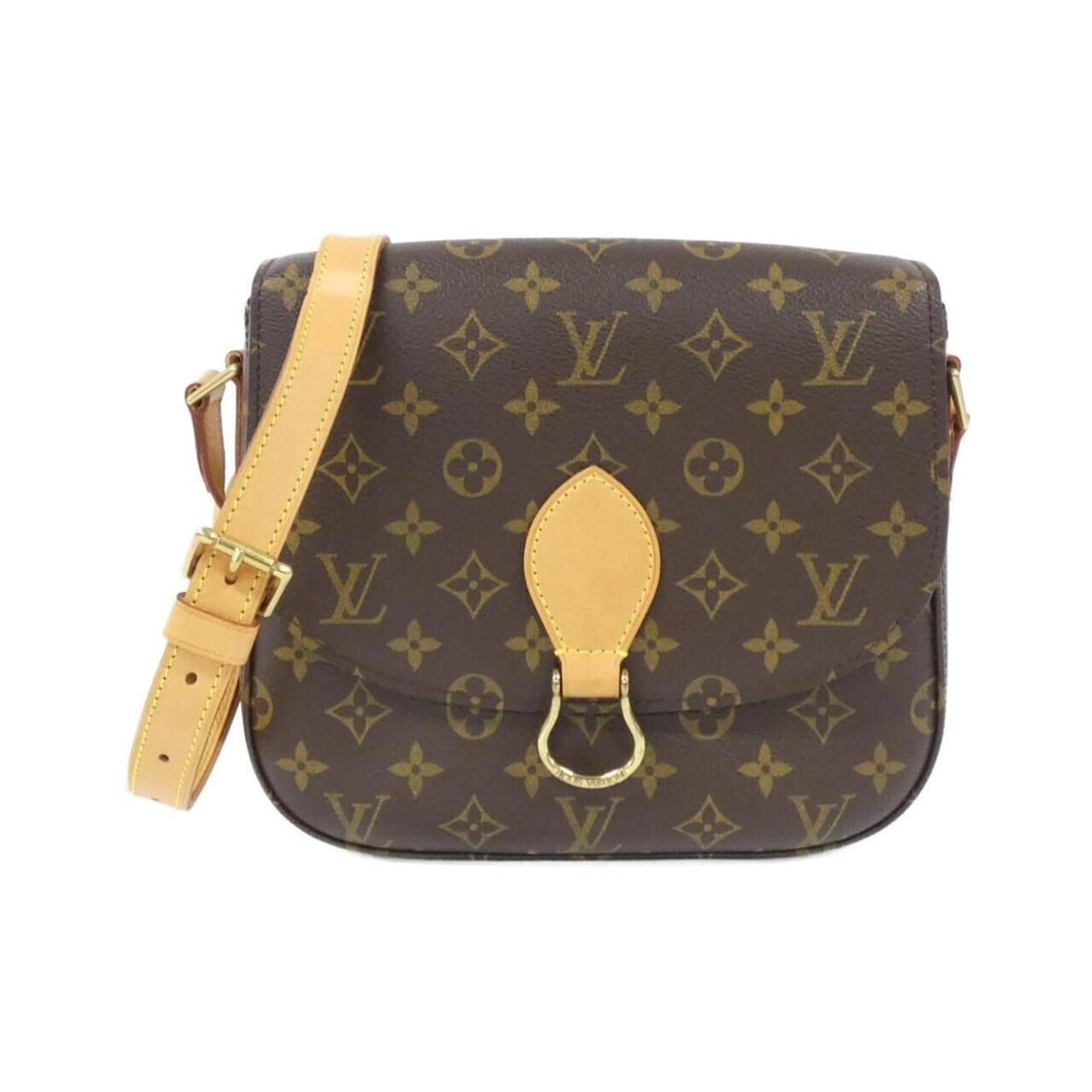 Louis Vuitton Monogram Saint-Cloud 24cm M51242 Shoulder Bag (1 of 10)