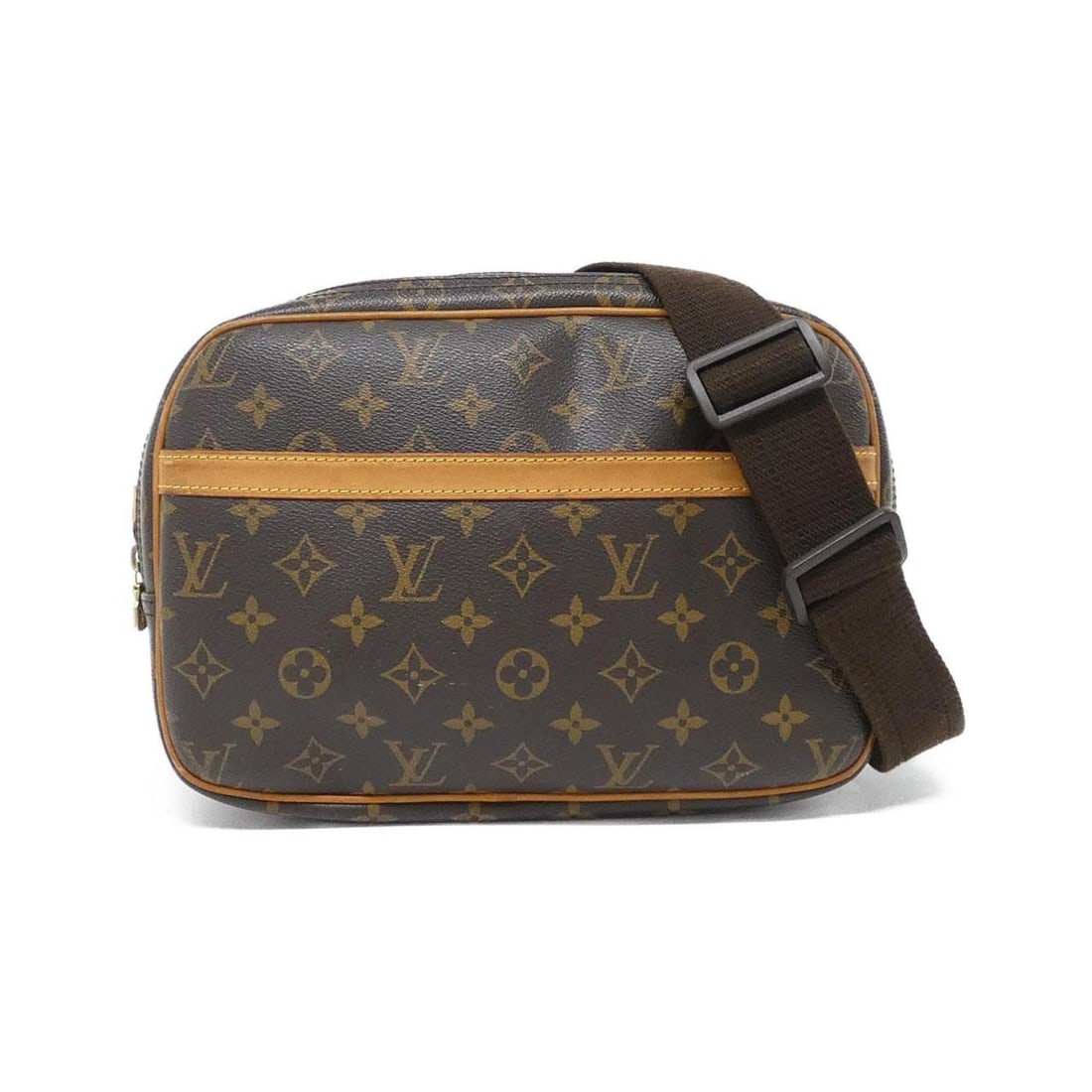 Louis Vuitton Monogram Reporter 28cm M45254 Shoulder Bag: --- Catalog ---Category: SizeSize (HxWxD): 21cm x 28cm x 12cm / 8.26'' x 11.02'' x 4.72''Category: DesignType: Shoulder bagColor: BrownGender: Women,MenMaterial: Coated canvas Category: GeneralMPN: