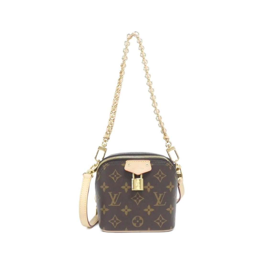 Louis Vuitton Monogram Just in Case M47096 Shoulder Bag: --- Catalog ---Category: SizeSize (HxWxD): 13cm x 14cm x 10cm / 5.11'' x 5.51'' x 3.93''Category: DesignType: Shoulder bagColor: BrownGender: Women,MenMaterial: Coated canvas Category: GeneralMPN: