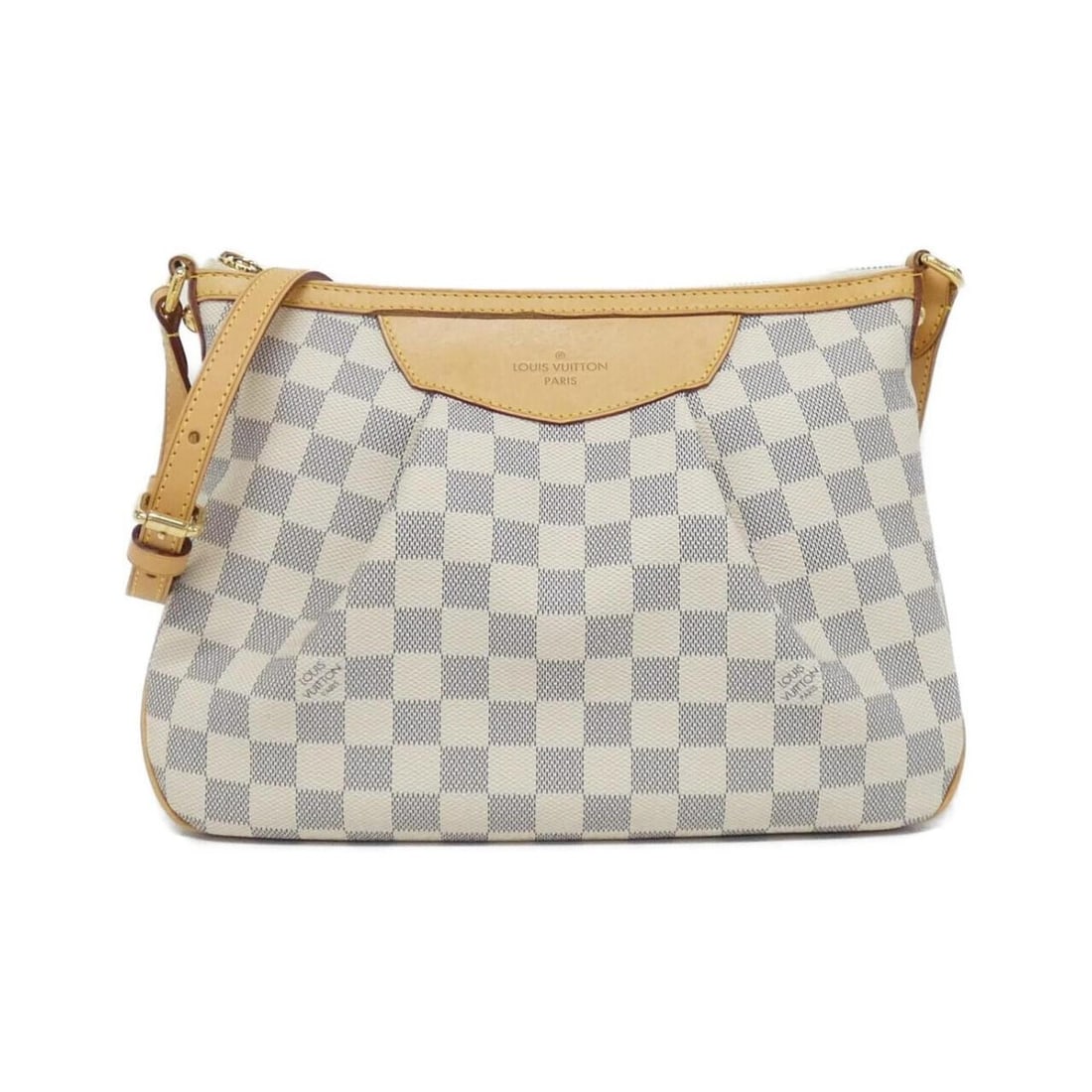 Louis Vuitton Damier Azur Siracusa PM N41113 Shoulder Bag: --- Catalog ---Category: SizeSize (HxWxD): 22cm x 30cm x 9cm / 8.66'' x 11.81'' x 3.54''Category: DesignType: Shoulder bagColor: Azur, WhiteGender: WomenMaterial: Coated canvas Category: GeneralMPN: N