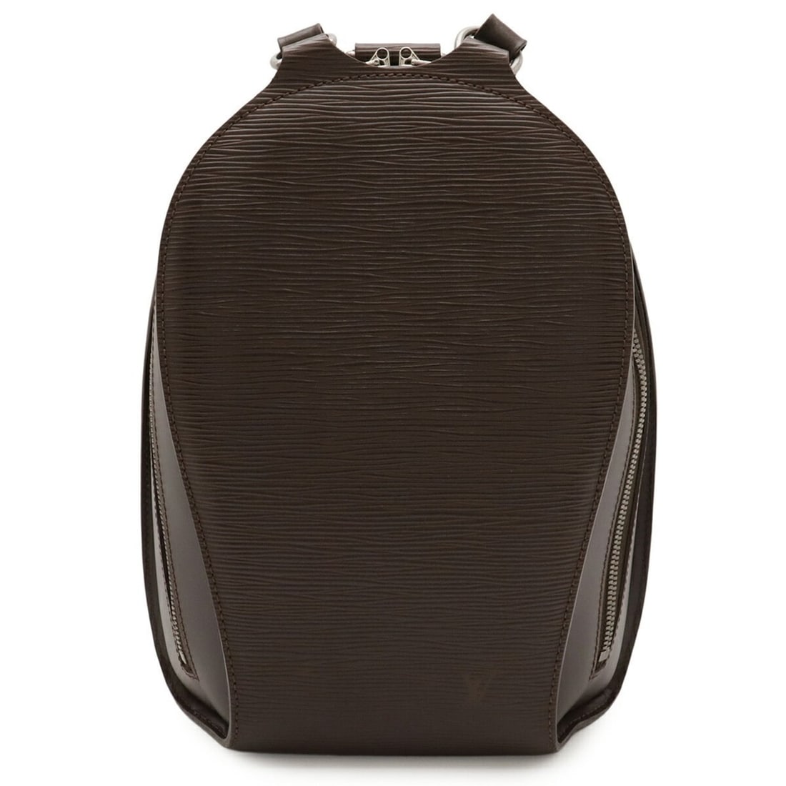 LOUIS VUITTON Epi Mabillon Backpack Shoulder Bag in Mocha and Dark Brown Leather (M5223D) (1 of 10)