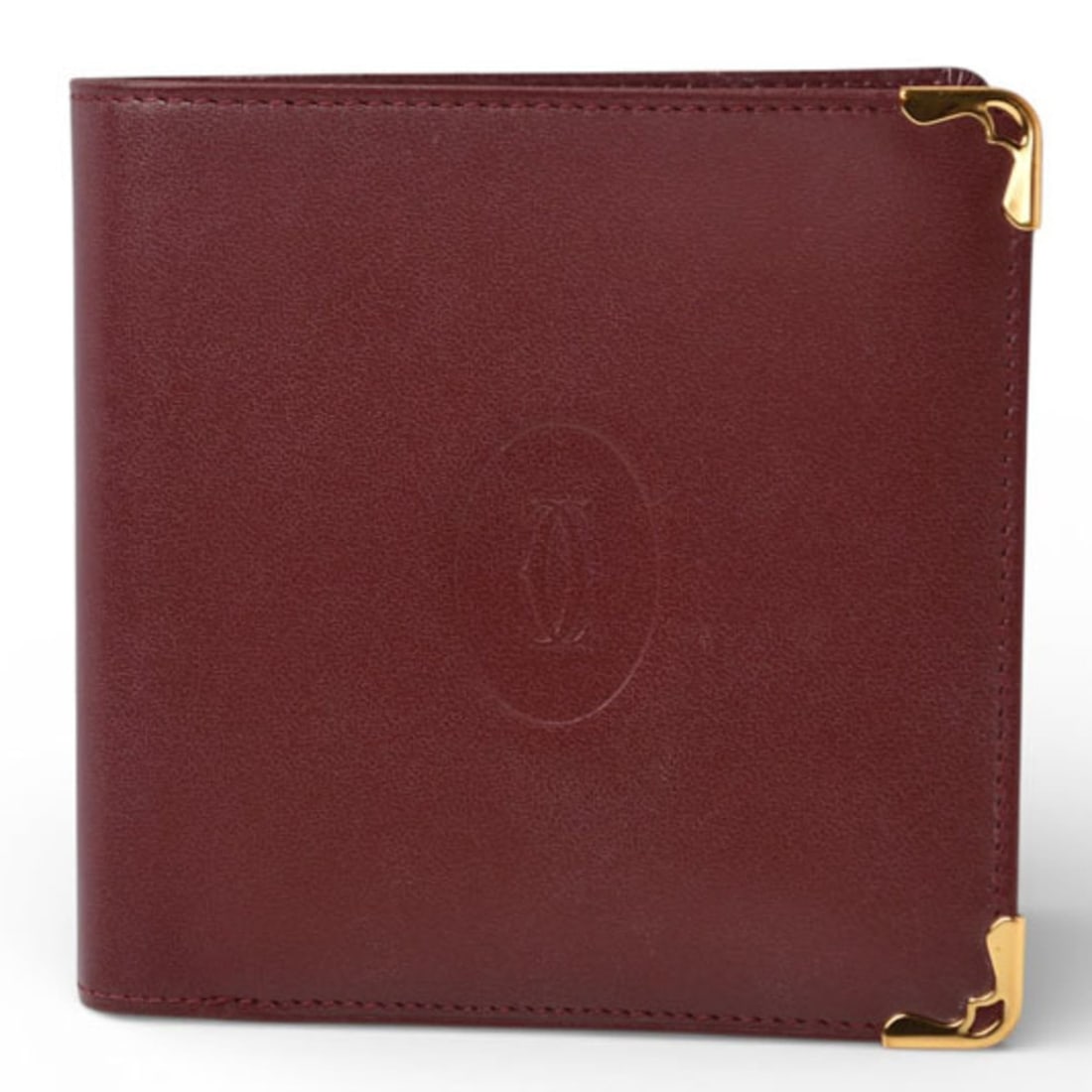 Unused Cartier bi-fold wallet, Men's Must de Bordeaux 73184192 (1 of 15)