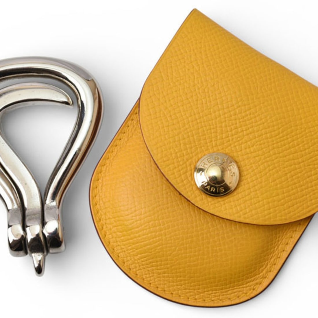 Hermes Hoof Pick, Horse Harness, Iron Claw, HERMES Silver Metal Coin Case (1 of 13)