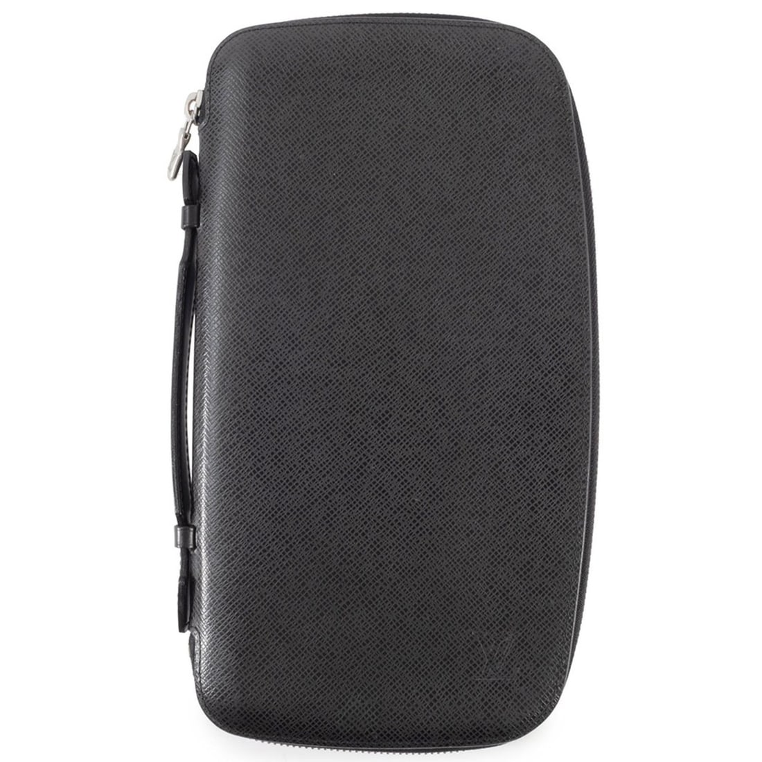 Louis Vuitton Men's Long Wallet, Atoll M30652 Taiga Leather Organizer with Travel Case, Black (1 of 19)