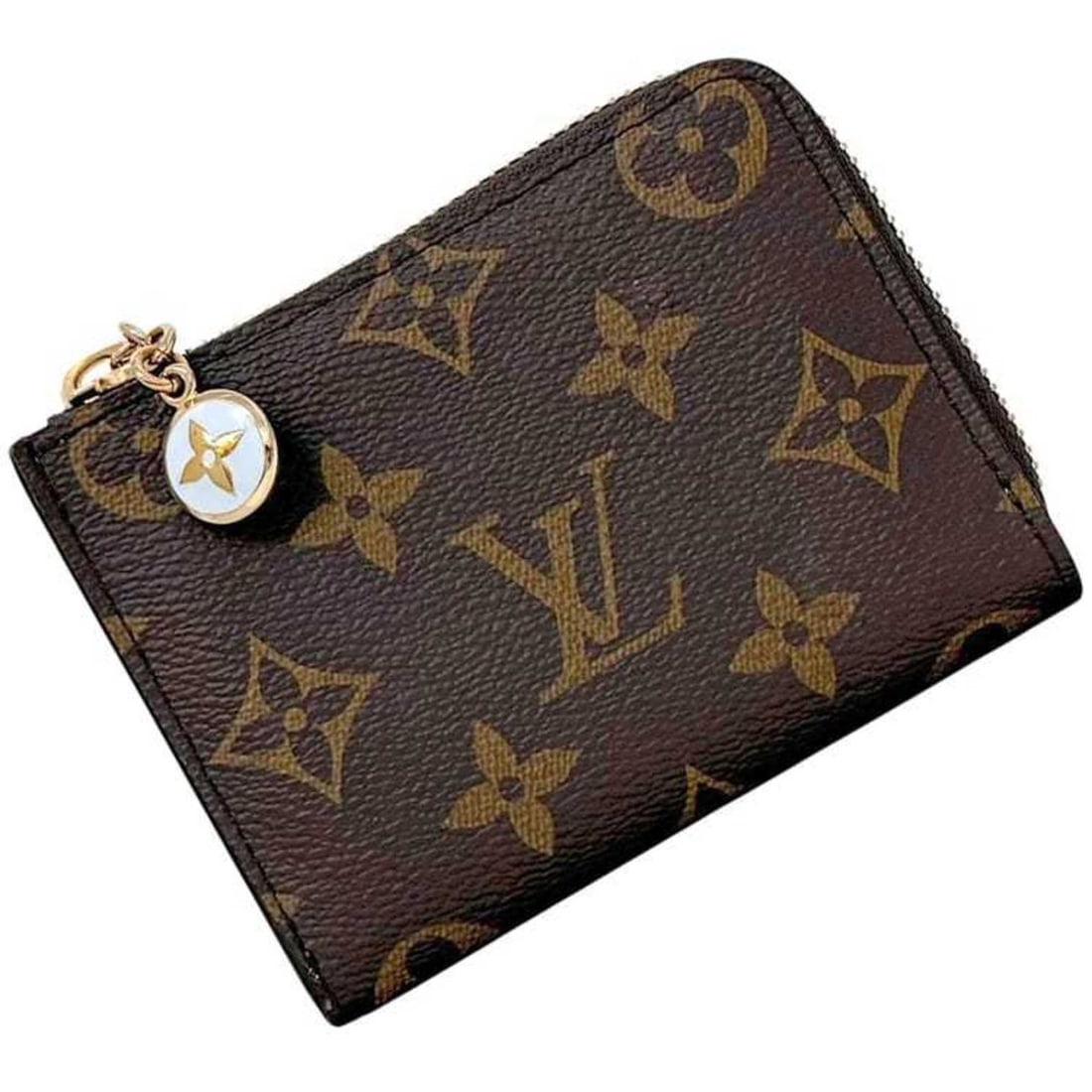Louis Vuitton Bifold Wallet Portefeuille Noah Compact f-24999 Brown Azure Blue Monogram M14530 Japan (1 of 15)