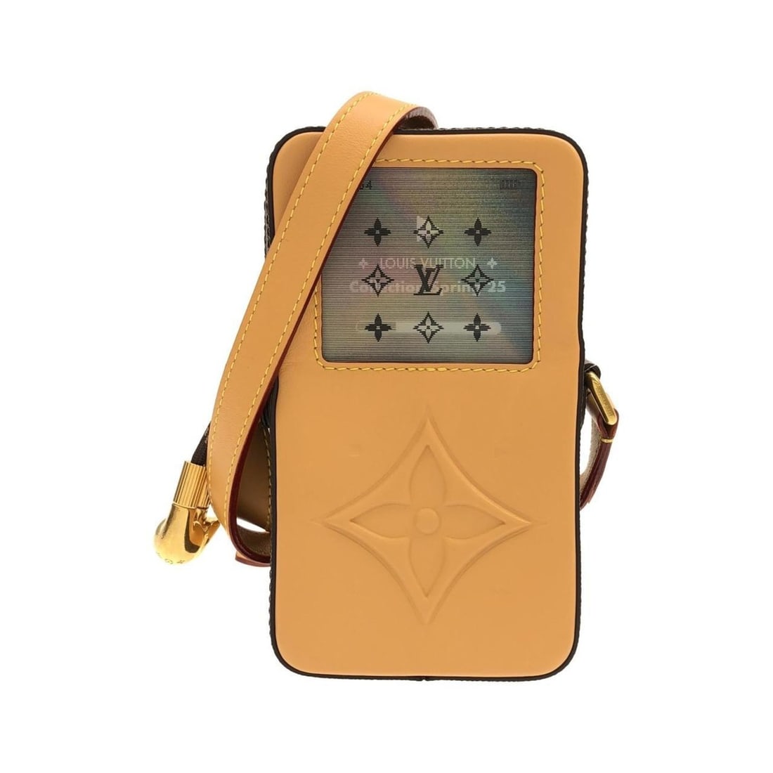 Louis Vuitton Monogram Music Player Wearable Wallet M14063 Shoulder Bag: --- Catalog ---Category: SizeWeight: 290g / 10.22oz.Size (HxWxD): 18cm x 10cm x 4cm / 7.08'' x 3.93'' x 1.57''Strap Length: 106cm - 135cm / 41.73'' - 53.14''Category: DesignType: Shoulder bagColor: