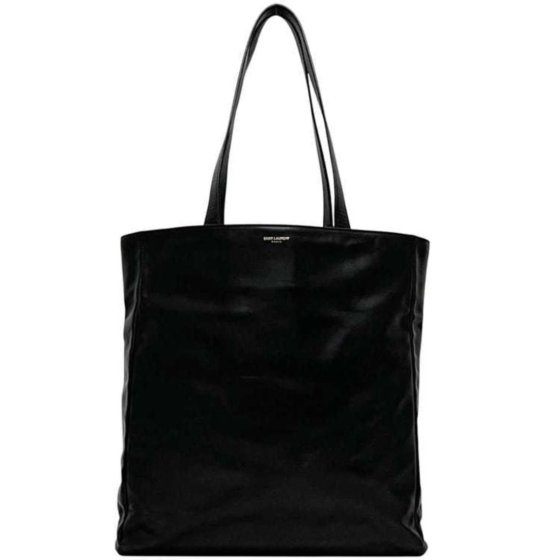 Saint Laurent Vorise Reversible Tote Bag f-25070 Black 320899 Leather 203419 SAINT LAURENT PARIS: --- Catalog ---Category: SizeSize (HxWxD): 34cm x 32cm x 8cm / 13.38'' x 12.59'' x 3.14''Category: DesignType: Tote bagColor: BlackGender: Men,WomenMaterial: Leather Category: GeneralMPN: 320899Brand: