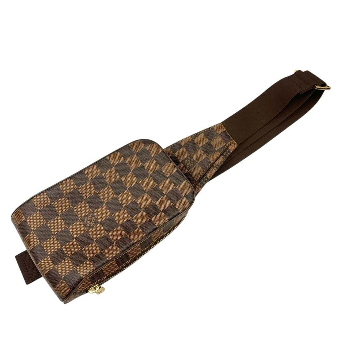 Louis Vuitton Geronimos Waist Pouch N51994 Damier Canvas Brown Men's Body Bag: --- Catalog ---Category: SizeSize (HxWxD): 20cm x 11cm x 4.5cm / 7.87'' x 4.33'' x 1.77''Category: DesignType: Pouch, Sling bagColor: BrownGender: MenMaterial: Damier Canvas Category: GeneralMPN: N519