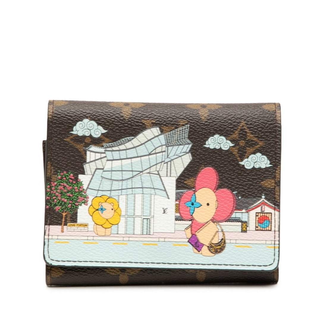 Louis Vuitton Monogram Portefeuille Victorine Vivienne Tri-fold Wallet M81631 Brown Multicolor: --- Catalog ---Category: SizeSize (HxWxD): 9cm x 12cm x 1.5cm / 3.54'' x 4.72'' x 0.59''Category: DesignType: Wallet (tri-fold)Color: Brown, Multi-colorGender: WomenMaterial: PVC Category: