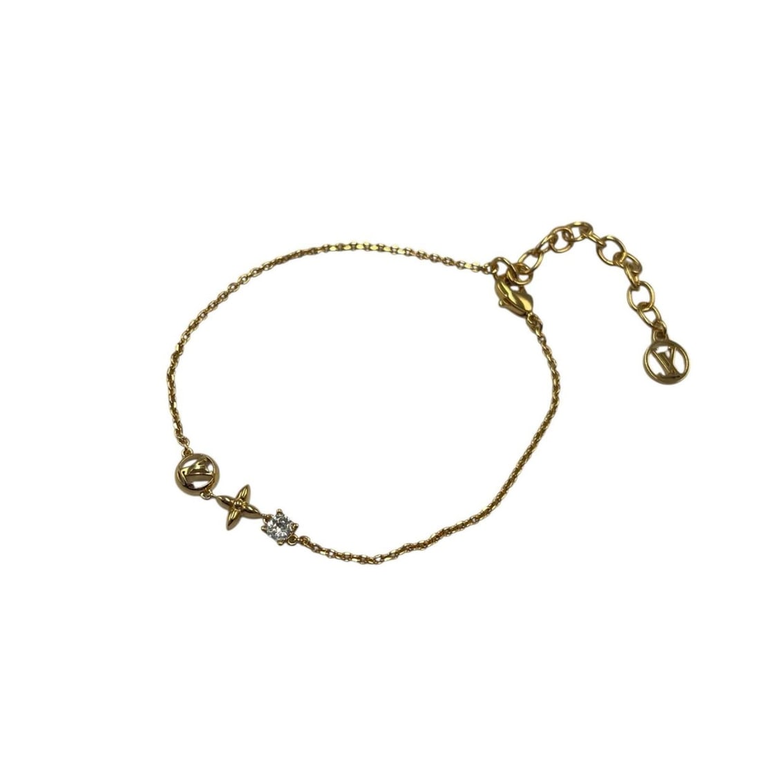 Louis Vuitton Petit Bracelet M00374 Metal Women's: --- Catalog ---Category: SizeLength: 20.5cm / 8.07''Category: DesignType: Charm braceletColor: GoldGender: WomenMaterial: MetalCategory: GeneralMPN: M00374Brand: Louis Vuitton--- Item List ---Section: