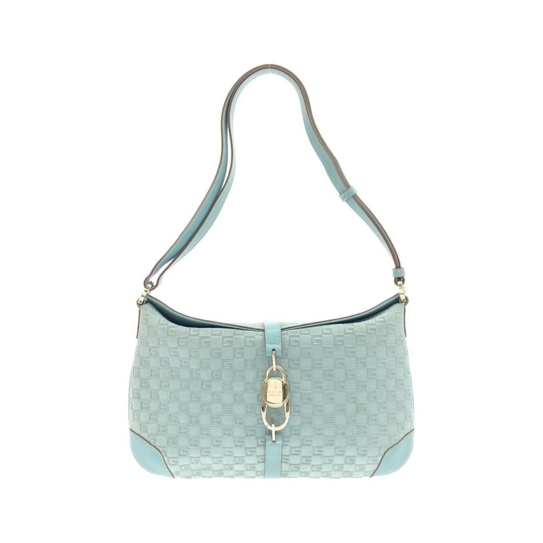Gucci 001 4147 Shoulder Bag: --- Catalog ---Category: SizeSize (HxWxD): 16cm x 27cm x 3cm / 6.29'' x 10.62'' x 1.18''Category: DesignType: Shoulder bagColor: Light blueGender: Women,MenMaterial: Suede Category: GeneralMPN: 001 41