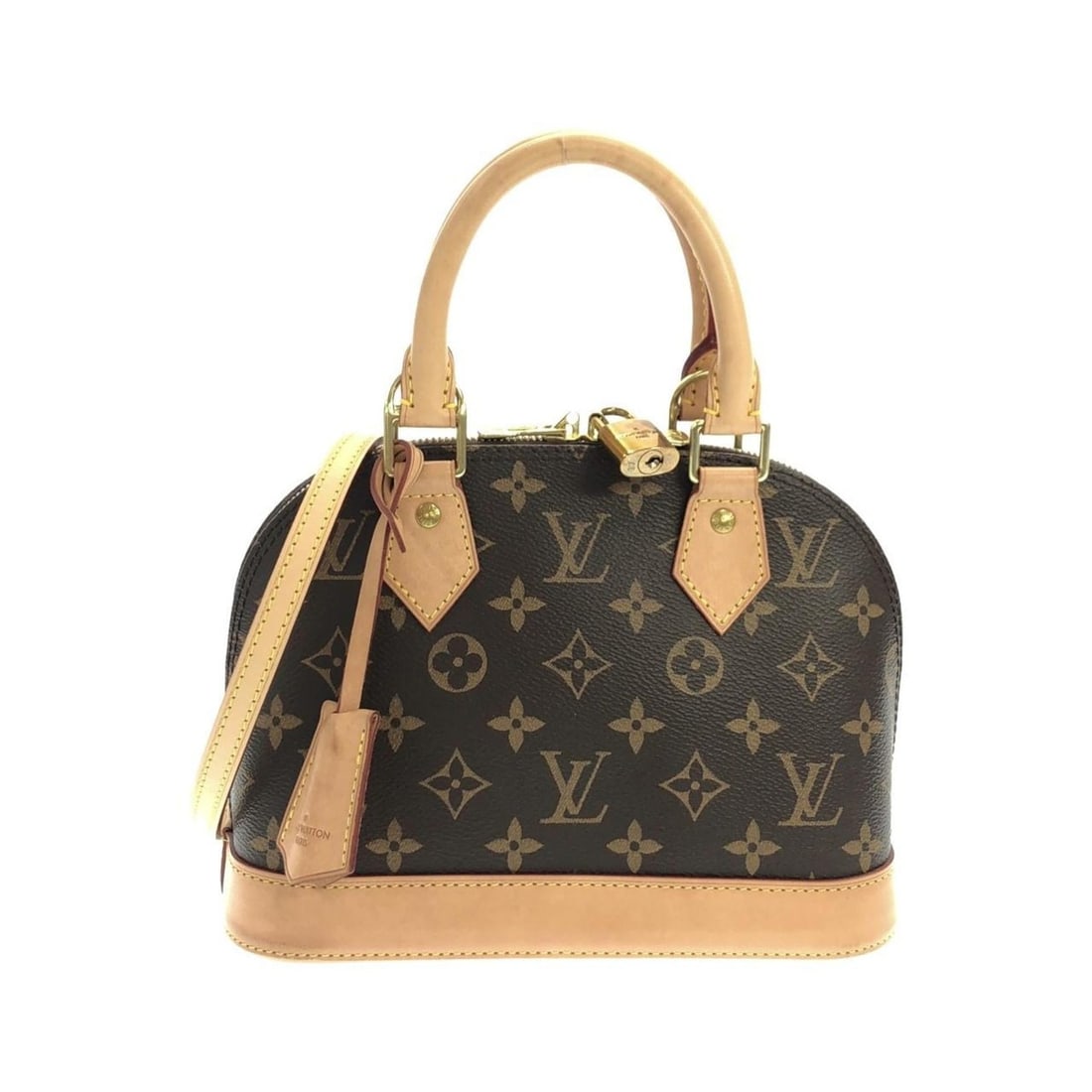 Louis Vuitton Monogram Alma BB M53152 Handbag: --- Catalog ---Category: SizeSize (HxWxD): 17cm x 23.5cm x 11cm / 6.69'' x 9.25'' x 4.33''Category: DesignType: HandbagColor: BrownGender: Women,MenMaterial: Coated canvas Category: GeneralMPN: