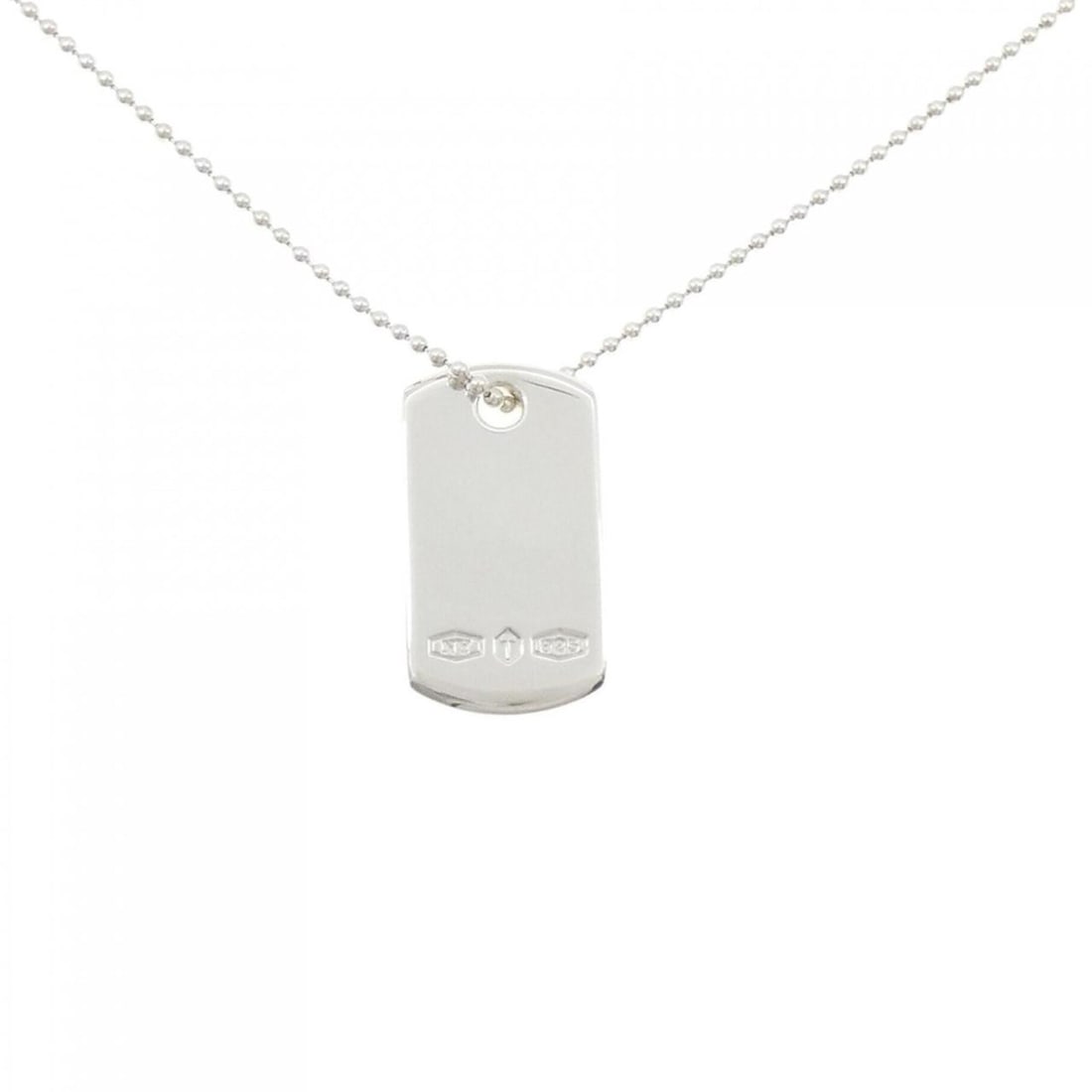 Tiffany 1837 Makers I.D. Tag Necklace: --- Catalog ---Category: SizePendant Size: 33.1mm x 18.1mm / 1.3'' x 0.71''Neck Circumference: 61 cm / 24.01''Category: DesignColor: SilverGender: WomenMaterial: Silver 925Pendant Type: