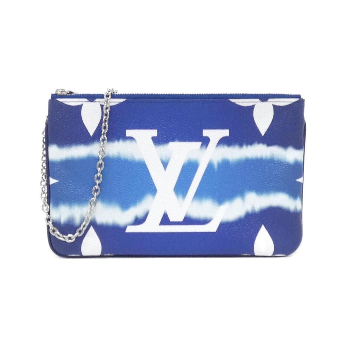 Louis Vuitton LV Escale Pochette Double Zip M69124 Shoulder Bag: --- Catalog ---Category: SizeSize (HxWxD): 12cm x 20cm x 3cm / 4.72'' x 7.87'' x 1.18''Category: DesignType: Pochette, Shoulder bagColor: Blue, WhiteGender: Women,MenMaterial: Coated canvas Category: