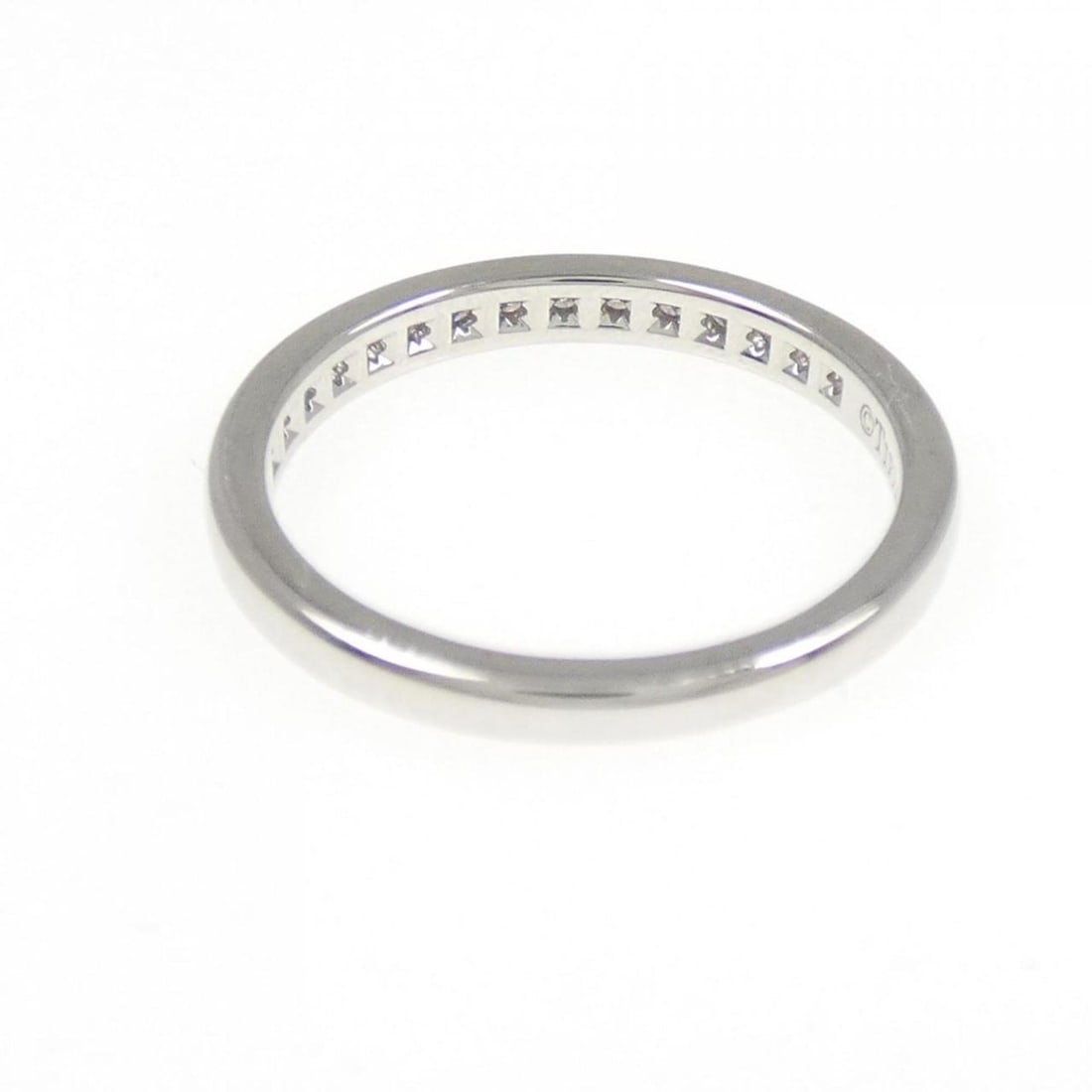Tiffany Half Circle Channel Setting Ring - 3