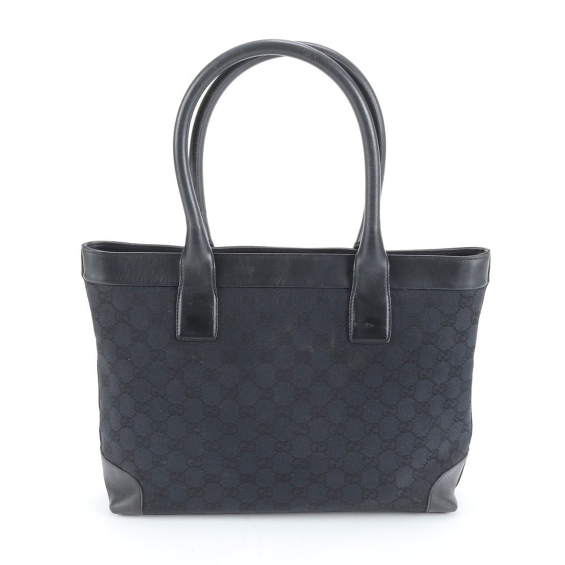 Gucci GG Canvas 002 1119 Leather Tote Bag Shoulder Handbag Black Women's: --- Catalog ---Category: SizeSize (HxWxD): 23cm x 31cm x 9cm / 9.05'' x 12.2'' x 3.54''Handle Length: 48cm / 18.89''Category: DesignType: Handbag, Shoulder bag, Tote bagColor: BlackGender: WomenMateri
