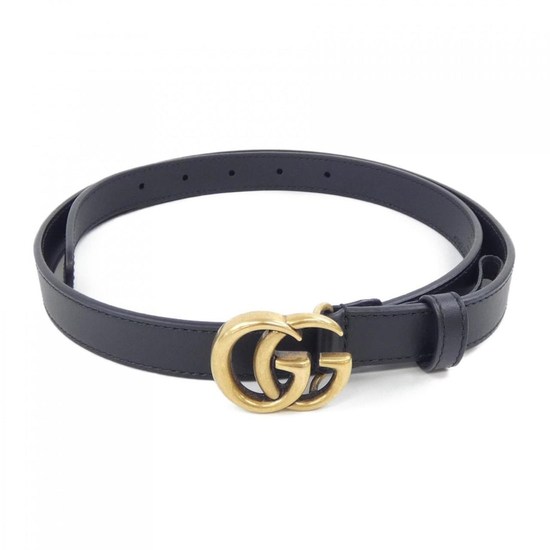Gucci 409417 Belt: --- Catalog ---Category: SizeLength: 100cm / 39.36''Category: DesignType: Standard beltColor: BlackGender: WomenCategory: GeneralMPN: 409417Brand: Gucci--- Item List ---Section: ConditionRanking: Rank