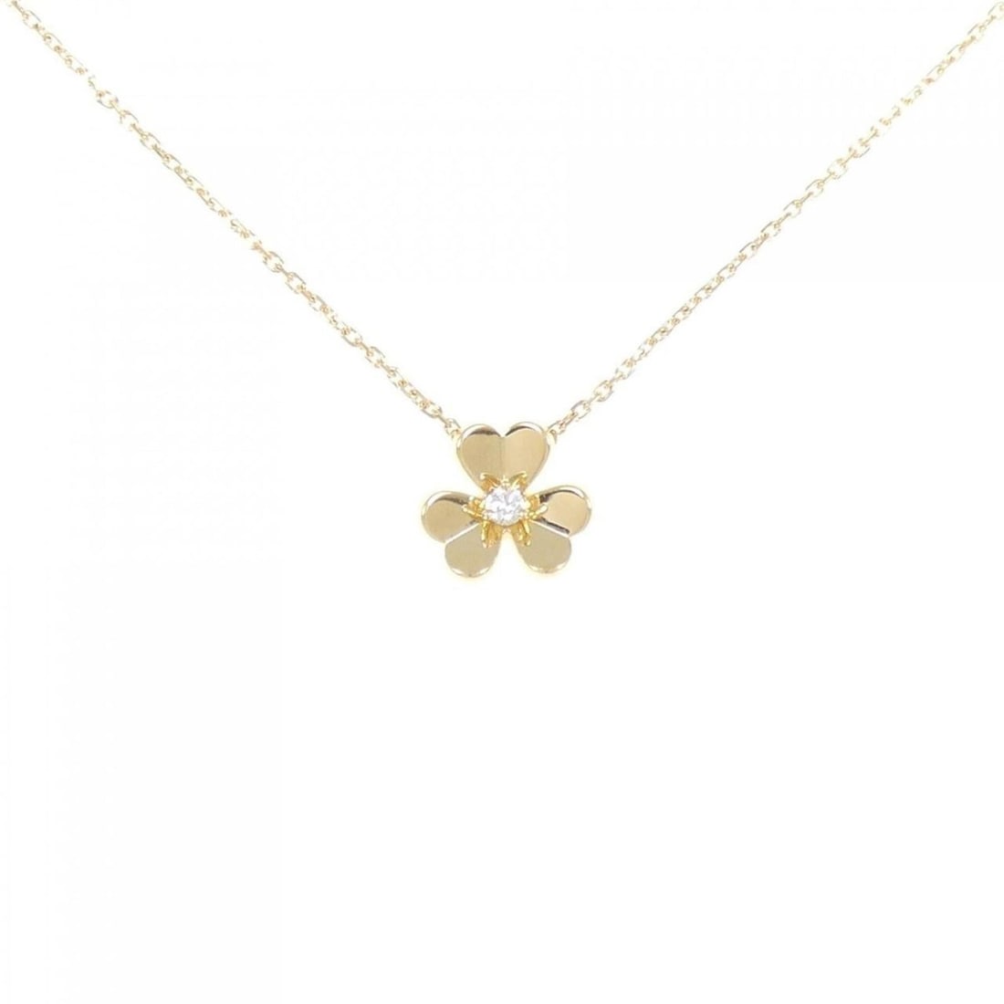 Van Cleef & Arpels Frivole Mini Necklace: --- Catalog ---Category: SizePendant Size: 10mm x 11mm / 0.39'' x 0.43''Neck Circumference: 38 cm - 40 cm / 14.96'' - 15.74''Category: DesignGender: WomenMaterial: Yellow gold (18K)Necklace Type: