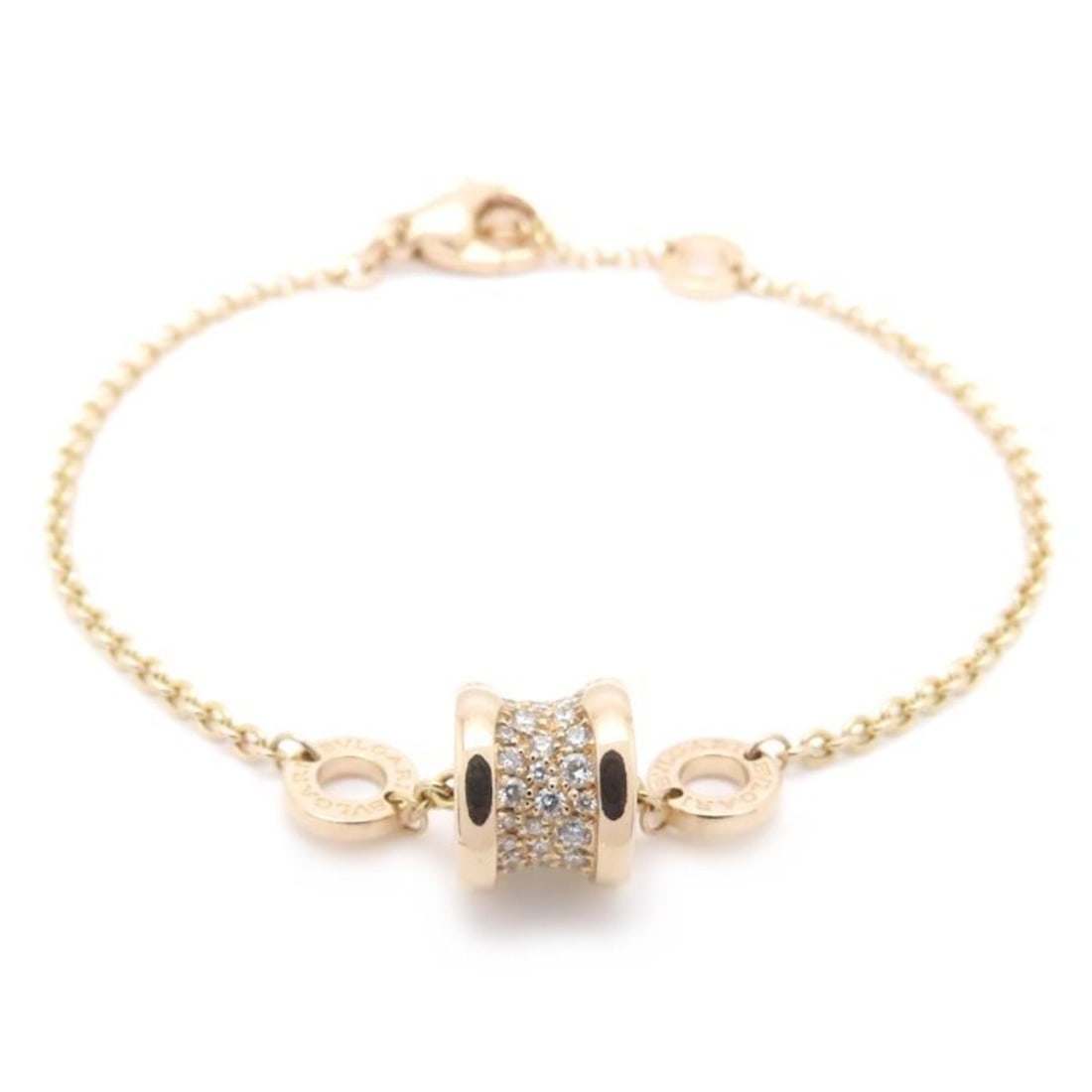 BVLGARI B.zero1 Element Bracelet with Diamonds in 18K White Gold for Women, 295040 (1 of 11)