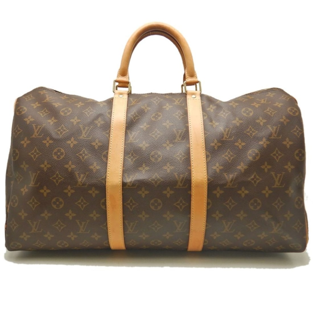 LOUIS VUITTON Monogram Keepall 50 M41426 Boston Bag, Brown, Women's, 253577: --- Catalog ---Category: SizeSize (HxWxD): 29cm x 50cm x 22cm / 11.41'' x 19.68'' x 8.66''Category: DesignType: Boston bagColor: BrownGender: WomenClosure: ZipperMaterial: PVC Hardware Color: