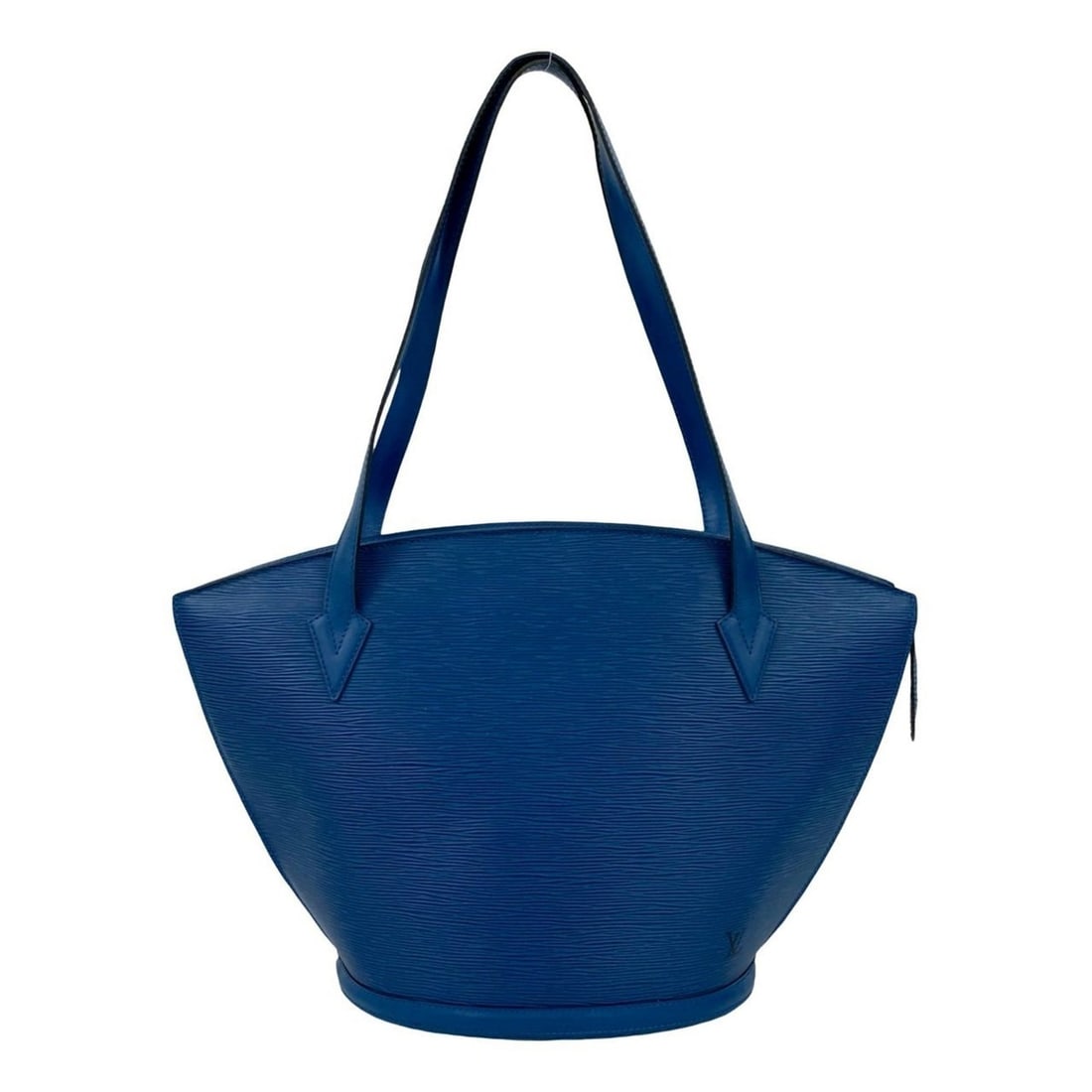 LOUIS VUITTON Saint-Jacques Shopping Epi Leather Tote Bag in Toledo Blue 80165: --- Catalog ---Category: SizeSize (HxWxD): 29.5cm x 26cm x 16.5cm / 11.61'' x 10.23'' x 6.49''Category: DesignType: Tote bagColor: BlueGender: WomenMaterial: Epi leather Category: GeneralBrand: Louis