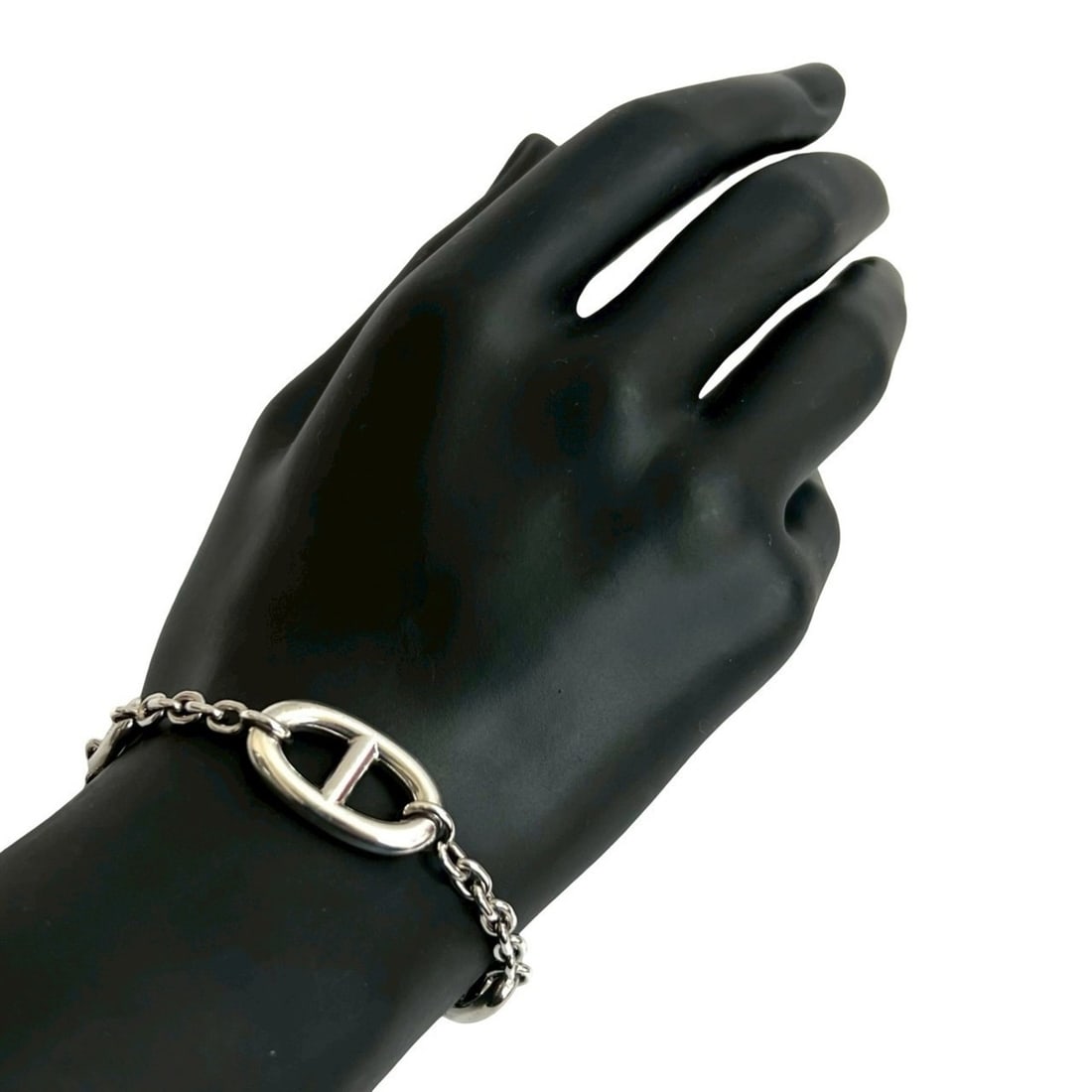 HERMES Farandole Silver 925 Chain Bracelet Bangle 02481 (1 of 11)