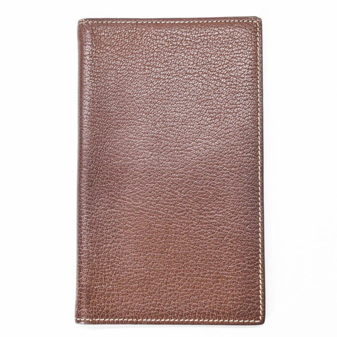 Hermes HERMS Hermès Agenda Planner Cover, Chevre, Two-Tone Brown Etoupe Leather (1 of 14)