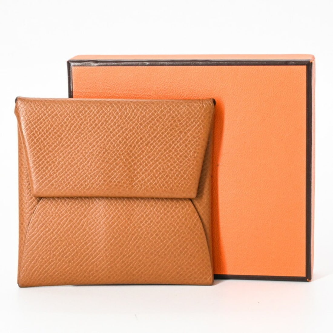 HERMES Bastia GM Wallet/Coin Purse, Epsom Leather, Gold #Z (1 of 17)