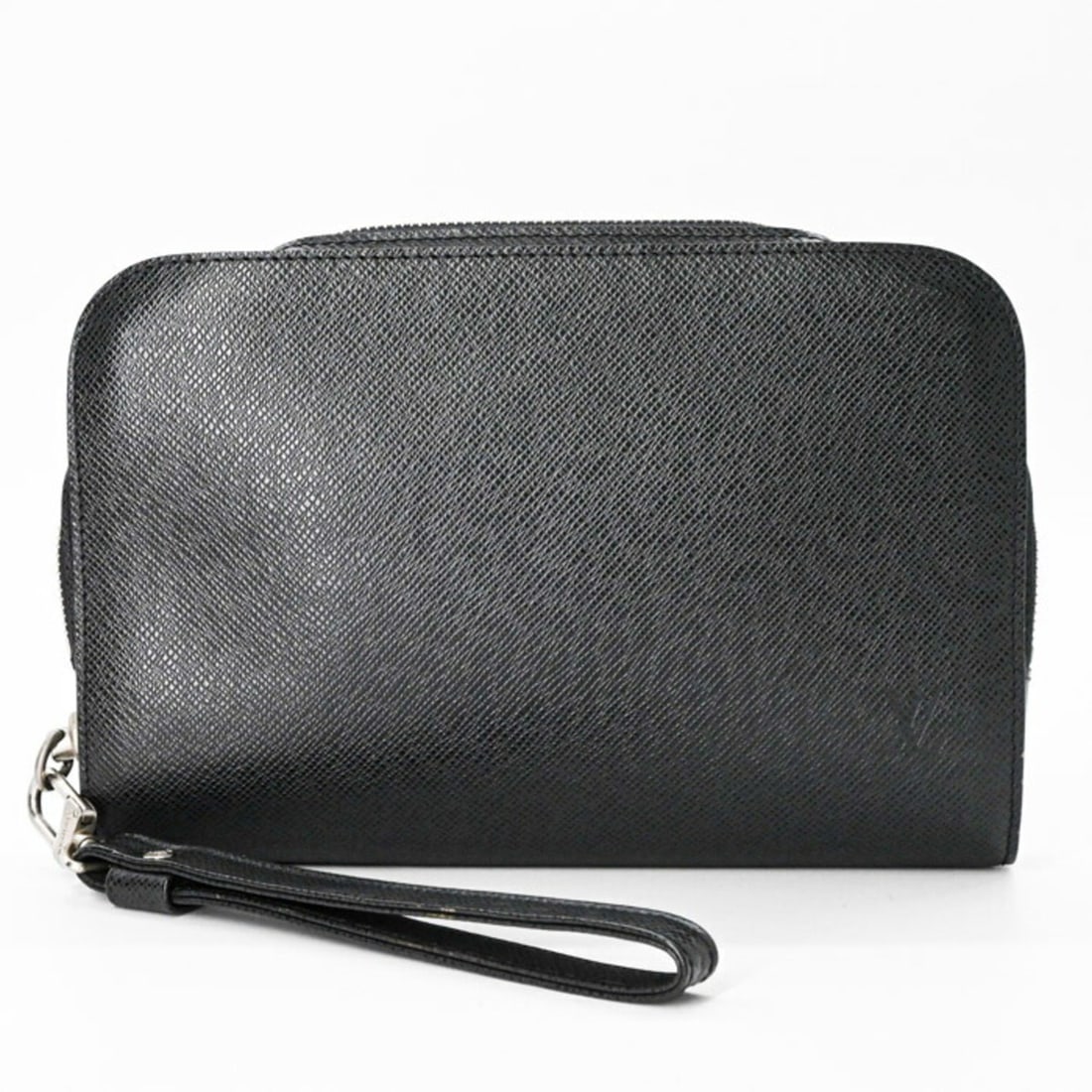 LOUIS VUITTON Taiga Baikal Leather Clutch Bag, Ardoise M30182 (1 of 14)