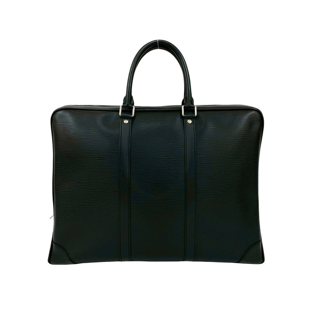LOUIS VUITTON Porte-Document Voyage Epi Leather Business Bag Briefcase Noir 19726 (1 of 16)