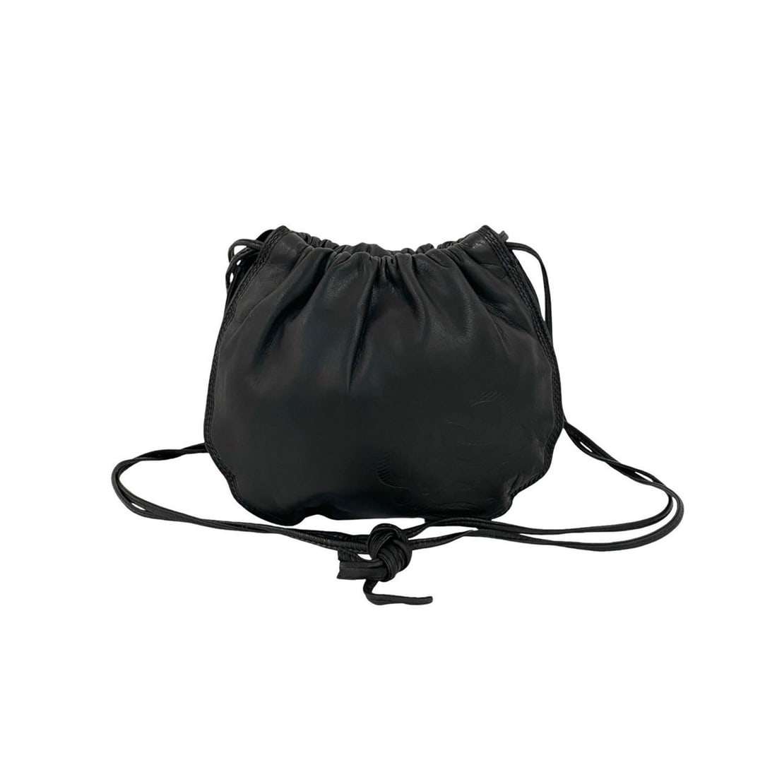 LOEWE Anagram Nappa Leather Mini Shoulder Bag/Pochette/Sacoche in Black 40163 (1 of 12)