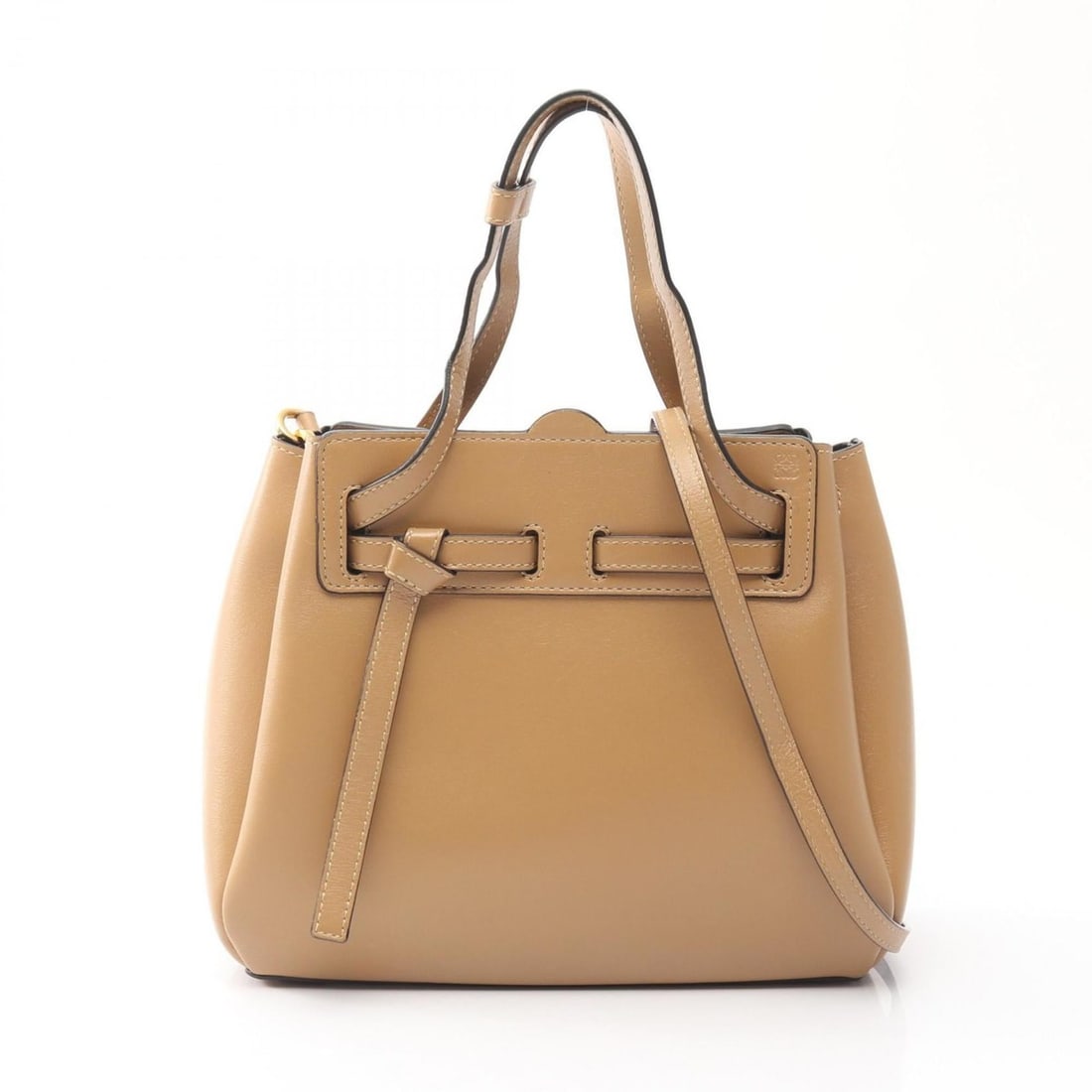 LOEWE LAZO MINI BAG Lazo Mini Handbag, Leather, Women's, Beige: --- Catalog ---Category: SizeSize (HxWxD): 20cm x 23cm x 10cm / 7.87'' x 9.05'' x 3.93''Strap Length: 118cm / 46.45''Handle Length: 32cm / 12.59''Category: DesignType: HandbagColor: BeigeGender: Women