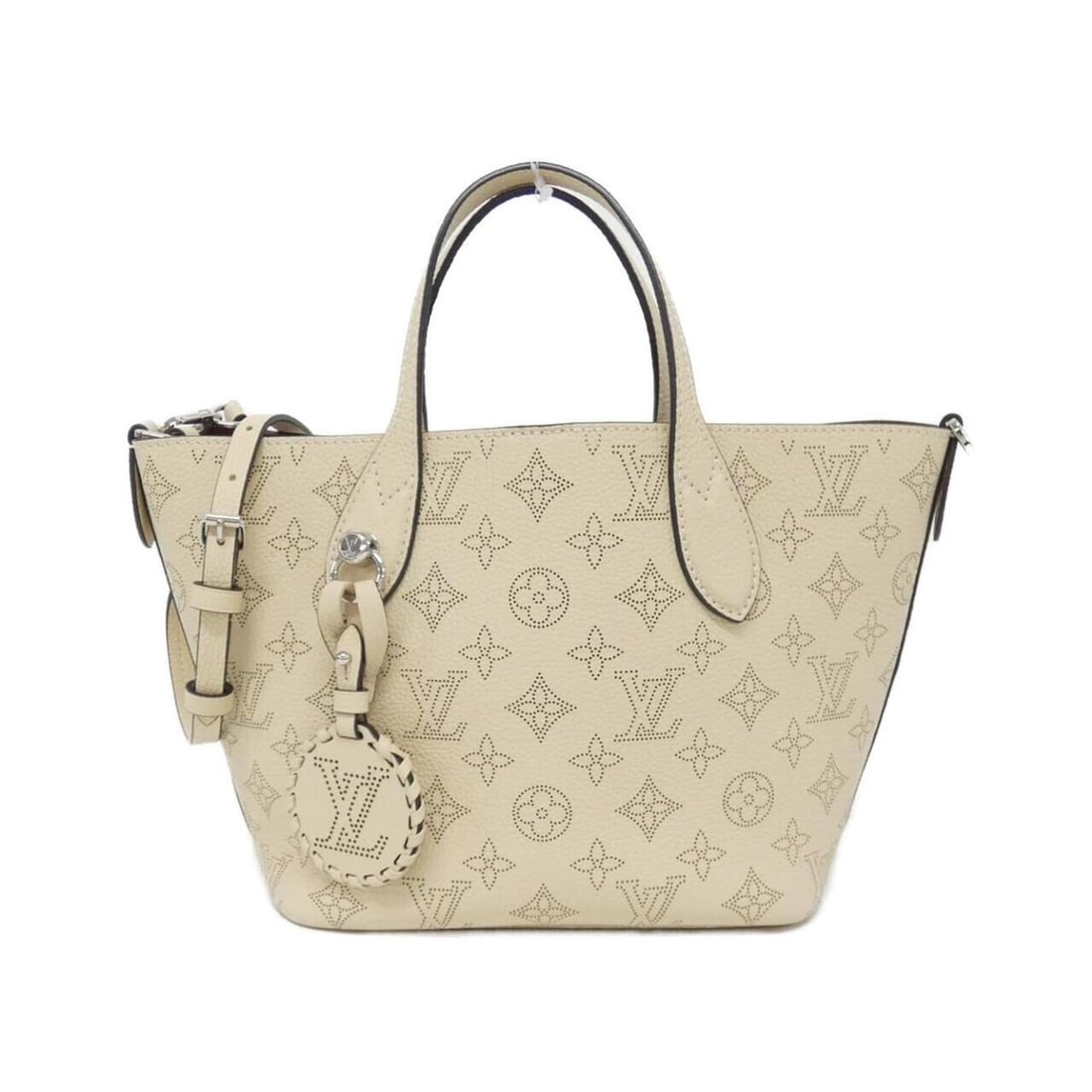 Louis Vuitton Mahina Blossom PM M21909 Handbag: --- Catalog ---Category: SizeSize (HxWxD): 20cm x 33cm x 12cm / 7.87'' x 12.99'' x 4.72''Category: DesignType: Handbag, PouchColor: CreamGender: WomenMaterial: Leather Hardware Color: