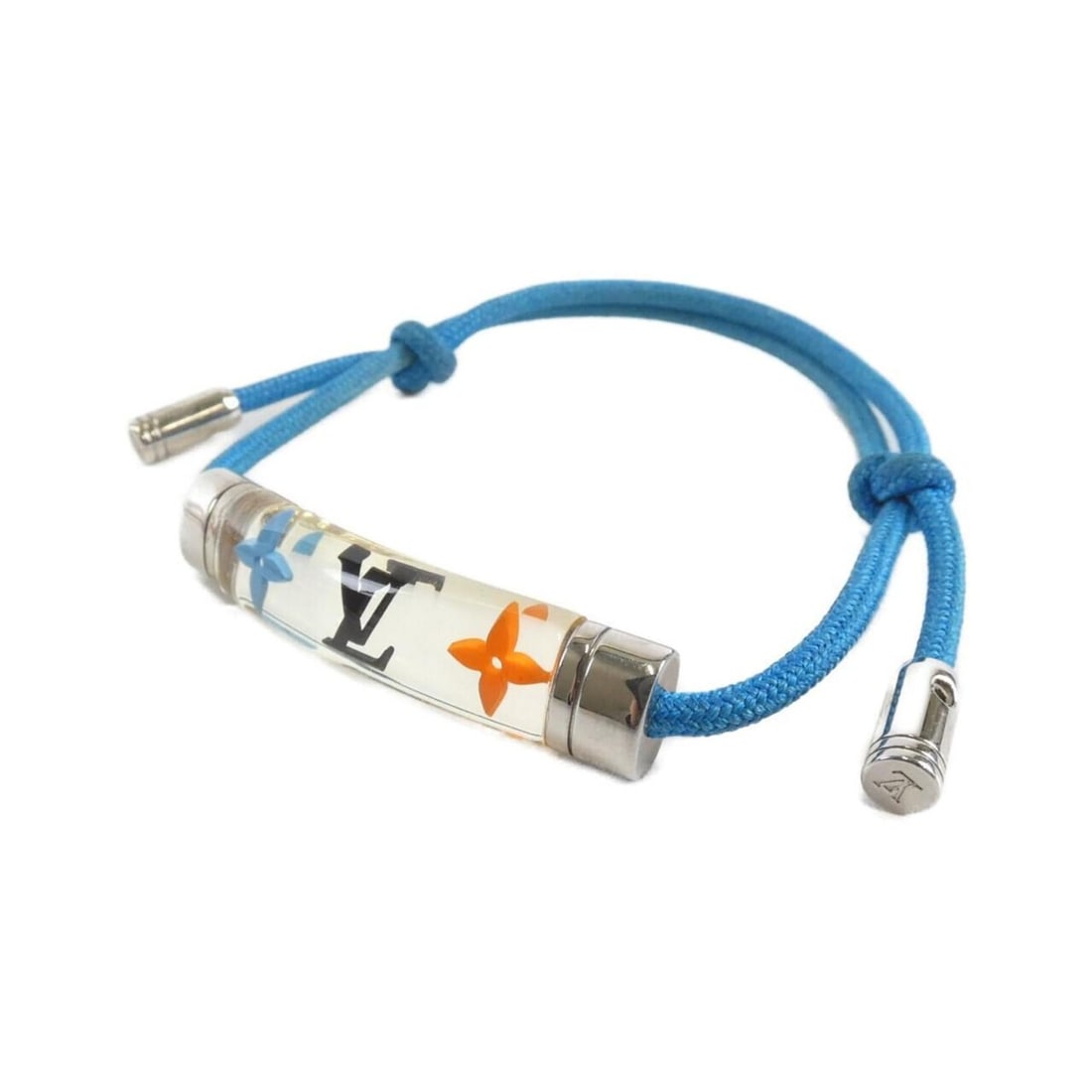 Louis Vuitton Bracelet LV Inclusion M69714: --- Catalog ---Category: SizeLength: 14cm - 24cm / 5.51'' - 9.44''Category: DesignType: Charm braceletColor: Blue, SilverGender: WomenCategory: GeneralMPN: M69714Brand: Louis Vuitton--- Item List ---S