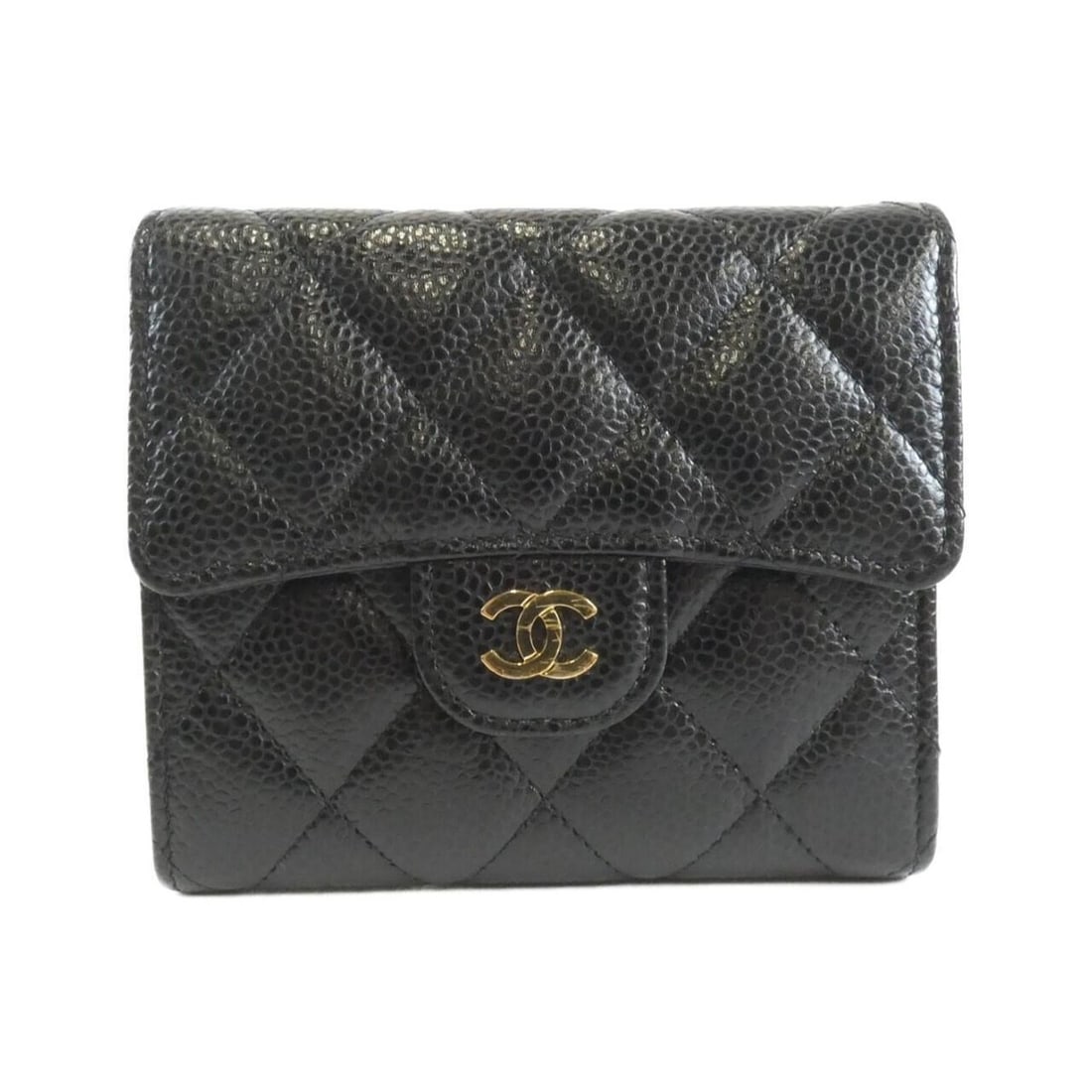 Chanel Timeless Classic Line AP0231 Wallet: --- Catalog ---Category: SizeSize (HxWxD): 10cm x 11cm x 2cm / 3.93'' x 4.33'' x 0.78''Category: DesignType: Wallet (tri-fold)Color: Black, BordeauxGender: WomenMaterial: Grained Calfskin Category:
