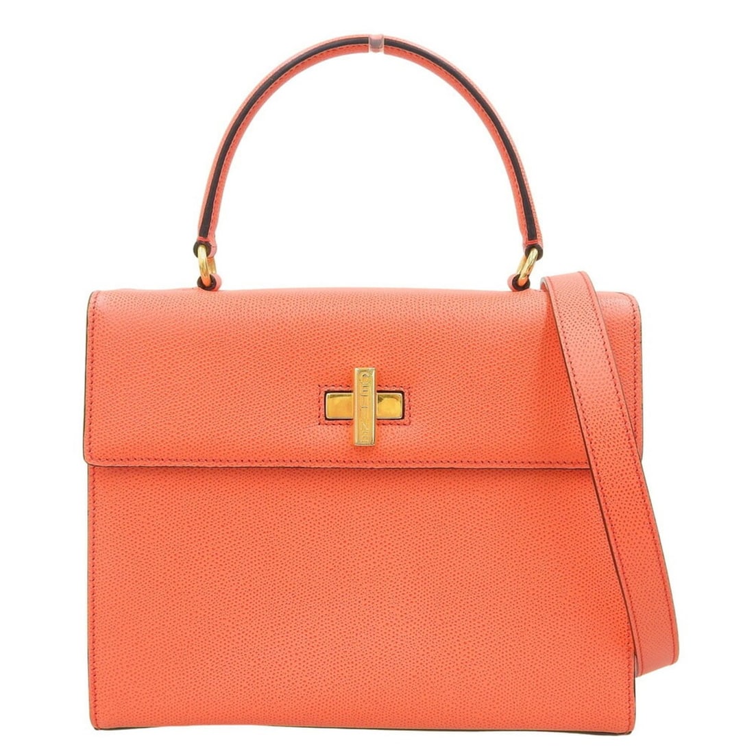 Celine bag, leather, salmon pink: --- Catalog ---Category: SizeSize (HxWxD): 20cm x 25cm x 9cm / 7.87'' x 9.84'' x 3.54''Category: DesignType: HandbagColor: Salmon pinkGender: WomenMaterial: Leather Category: GeneralBrand: Celine---