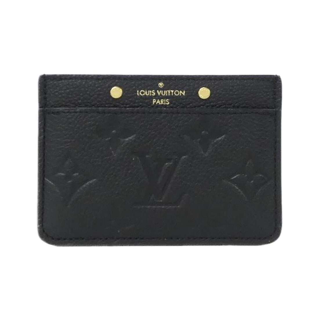 Louis Vuitton Monogram Empreinte Porte Carte Sample M69171 Business Card Case: --- Catalog ---Category: DesignType: Business card caseColor: BlackGender: WomenCategory: GeneralMPN: M69171Brand: Louis VuittonCategory: Physical PropertiesSize (HxWxD): 8cm x 11cm / 3.14'' x