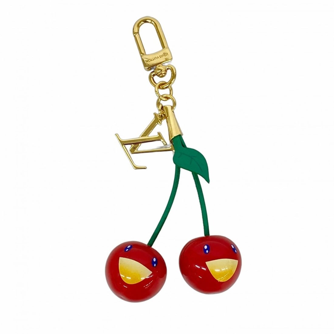 Louis Vuitton Keychain Charm LV x TM Bag Cherry M02476 Red Green Women's P2303135: --- Catalog ---Category: SizeSize (HxWxD): 18cm x 7cm x 4cm / 7.08'' x 2.75'' x 1.57''Category: DesignType: KeyringColor: Green, Red colorGender: WomenCategory: GeneralMPN: M02476Brand: Louis Vuitton-