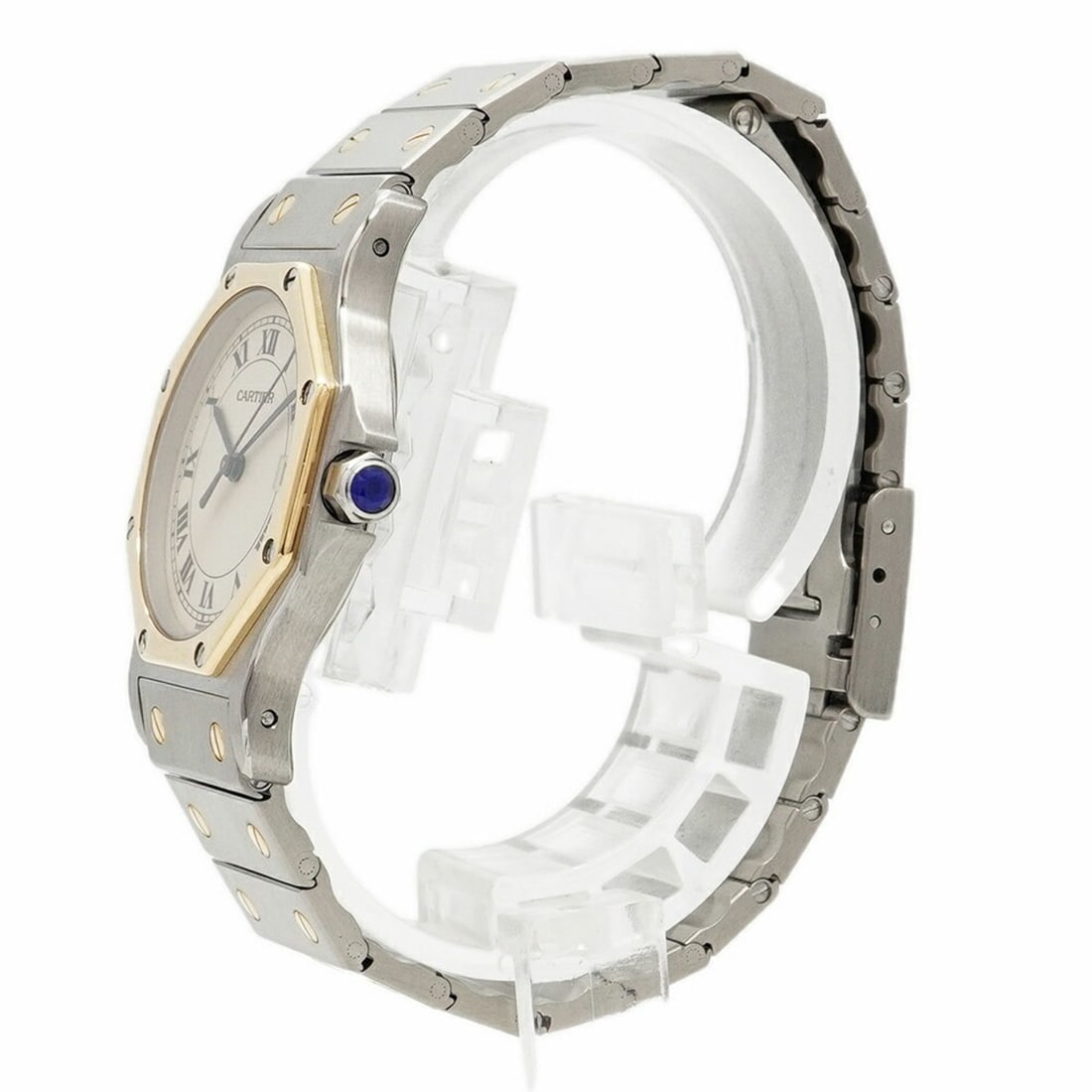 Cartier Santos Octagon W2001583 Ivory Dial Women's Watch (1 of 7)