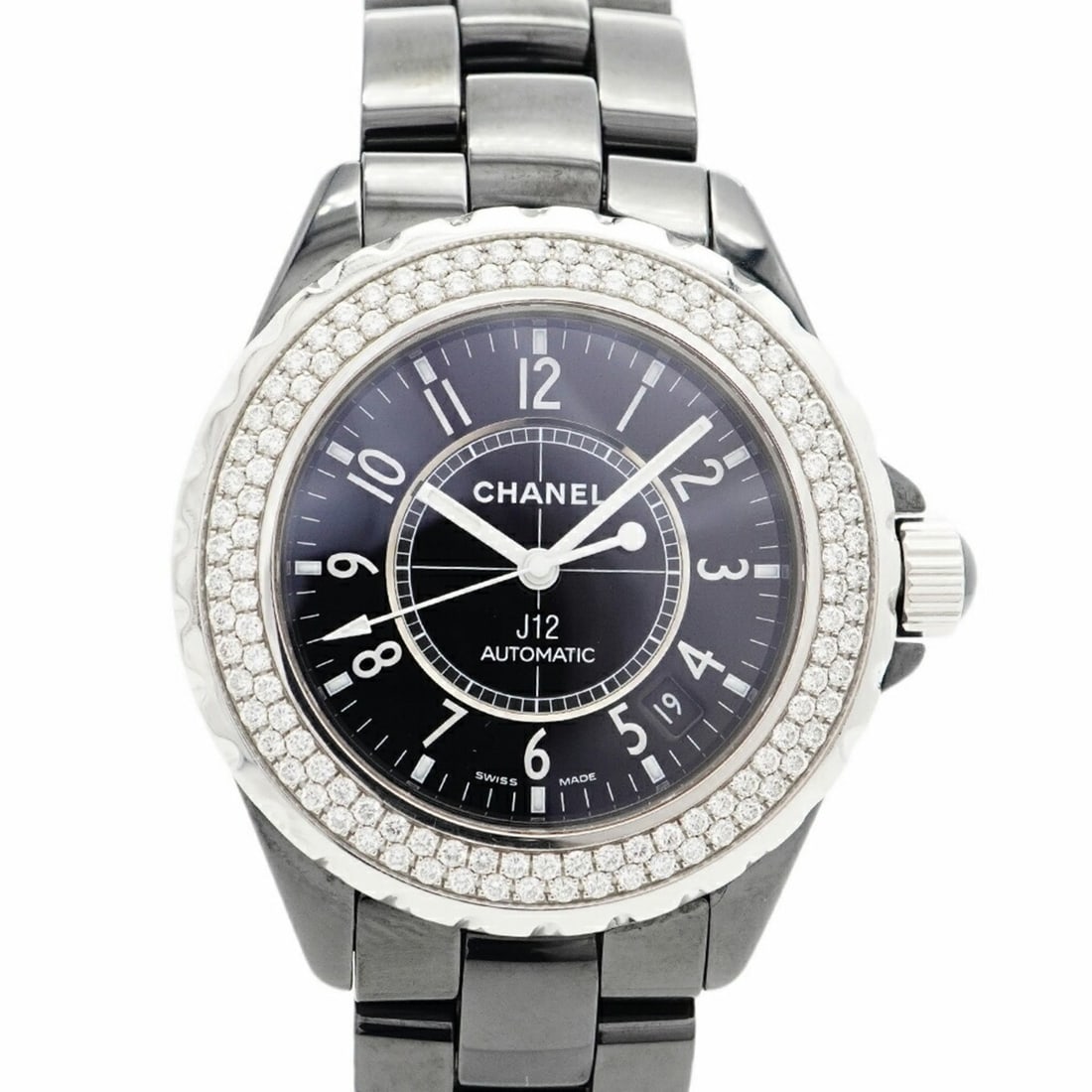 Chanel J12 H0950 Black Dial Men's Watch: --- Catalog ---Category: SizeWrist Size: 17cm / 6.69''Case Diameter: 39mm / 1.54''Category: DesignType: WristwatchGender: MenColor (Dial): BlackMaterial (Band): CeramicCategory: GeneralMPN: H0950Brand