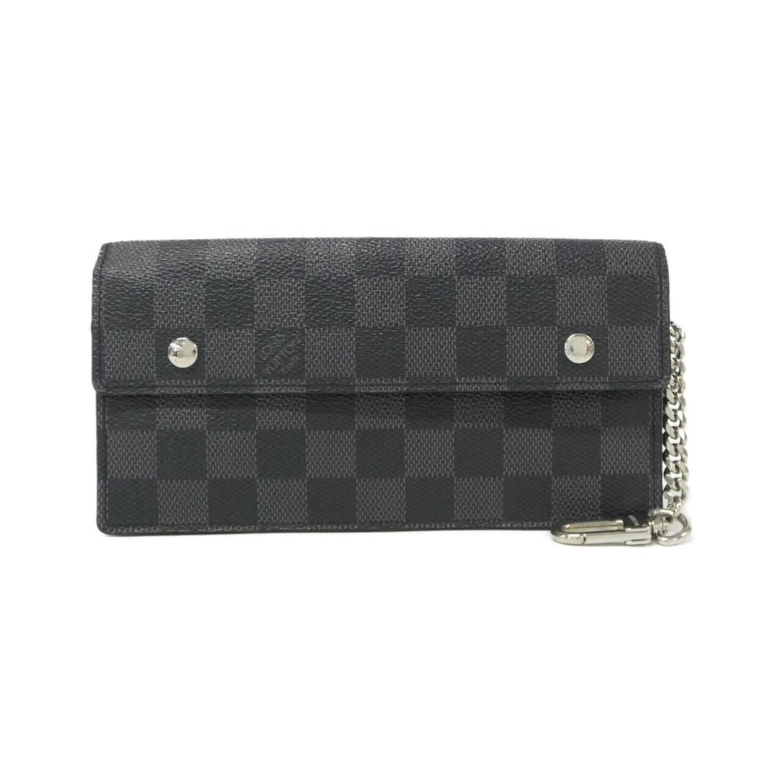 Louis Vuitton Damier Graphite Portefeuille Accordéon N60023 Wallet: --- Catalog ---Category: SizeSize (HxWxD): 9cm x 19cm x 2cm / 3.54'' x 7.48'' x 0.78''Category: DesignColor: GraphiteGender: MenMaterial: Coated canvas Category: GeneralMPN: N60023Brand: Louis Vuitton