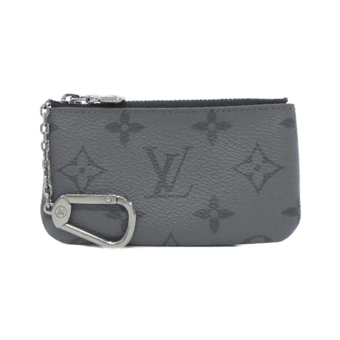 Louis Vuitton Monogram Eclipse Reverse Card & Key Case Pochette Clé M80905 Coin: --- Catalog ---Category: SizeSize (HxWxD): 7cm x 12cm x 1.5cm / 2.75'' x 4.72'' x 0.59''Category: DesignColor: BlackGender: MenMaterial: Coated canvas Category: GeneralMPN: M80905Brand: Louis