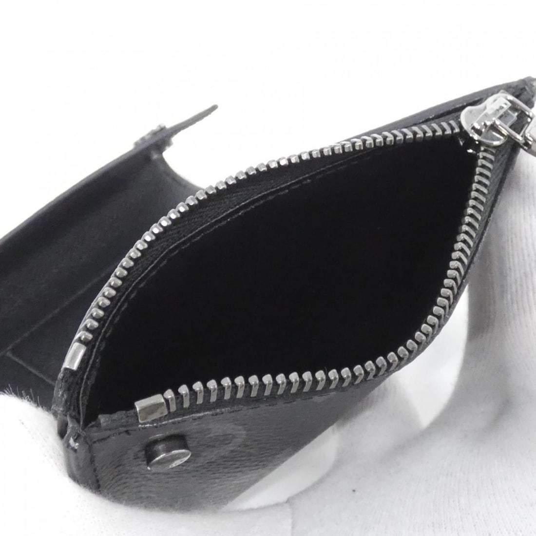 Louis Vuitton Monogram Eclipse Chain Compact Wallet M63510 - 10