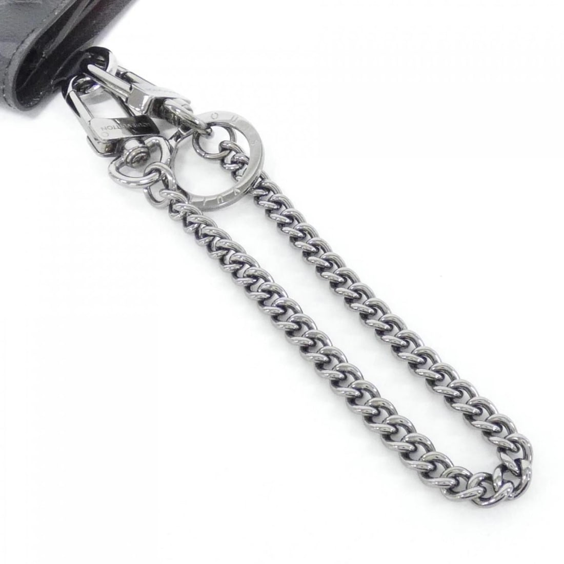 Louis Vuitton Monogram Eclipse Chain Compact Wallet M63510 - 7