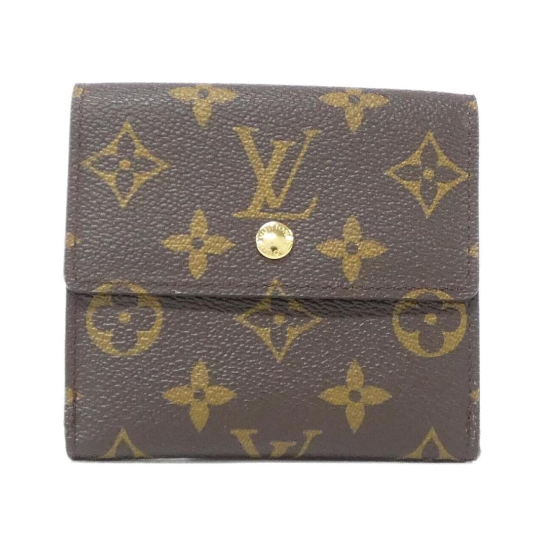 Louis Vuitton Monogram Portefeuille Elise M61654 Wallet: --- Catalog ---Category: SizeSize (HxWxD): 10cm x 11cm x 2.5cm / 3.93'' x 4.33'' x 0.98''Category: DesignColor: MarronGender: Women,MenMaterial: Coated canvas Category: GeneralMPN: M61654Brand: Louis