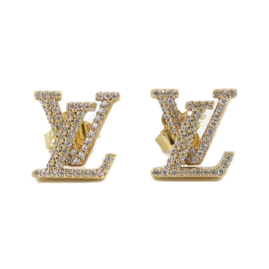 Louis Vuitton LV Iconic Strass Earrings M00609 (1 of 10)